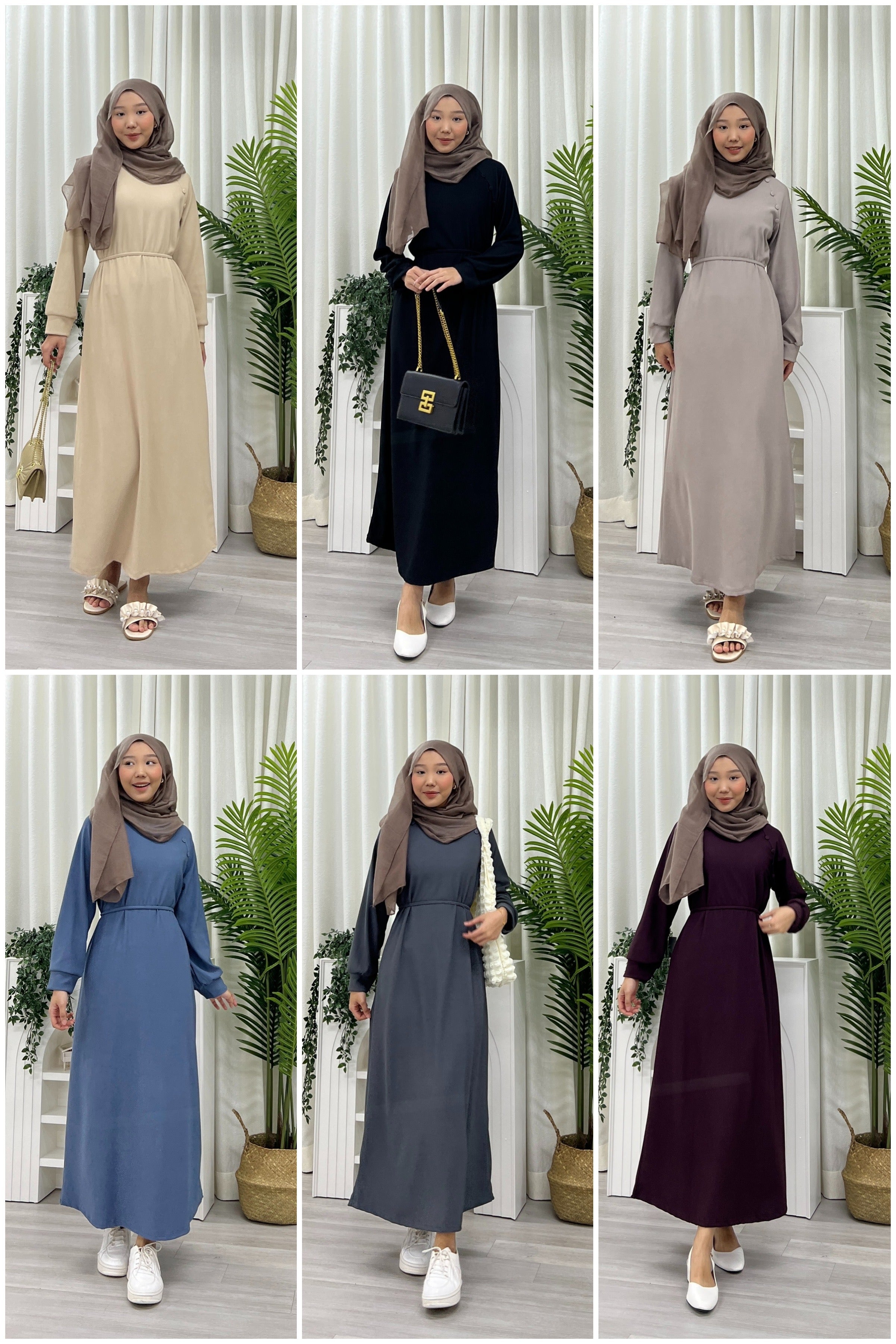 Molley Ribbed Long Dress Morden