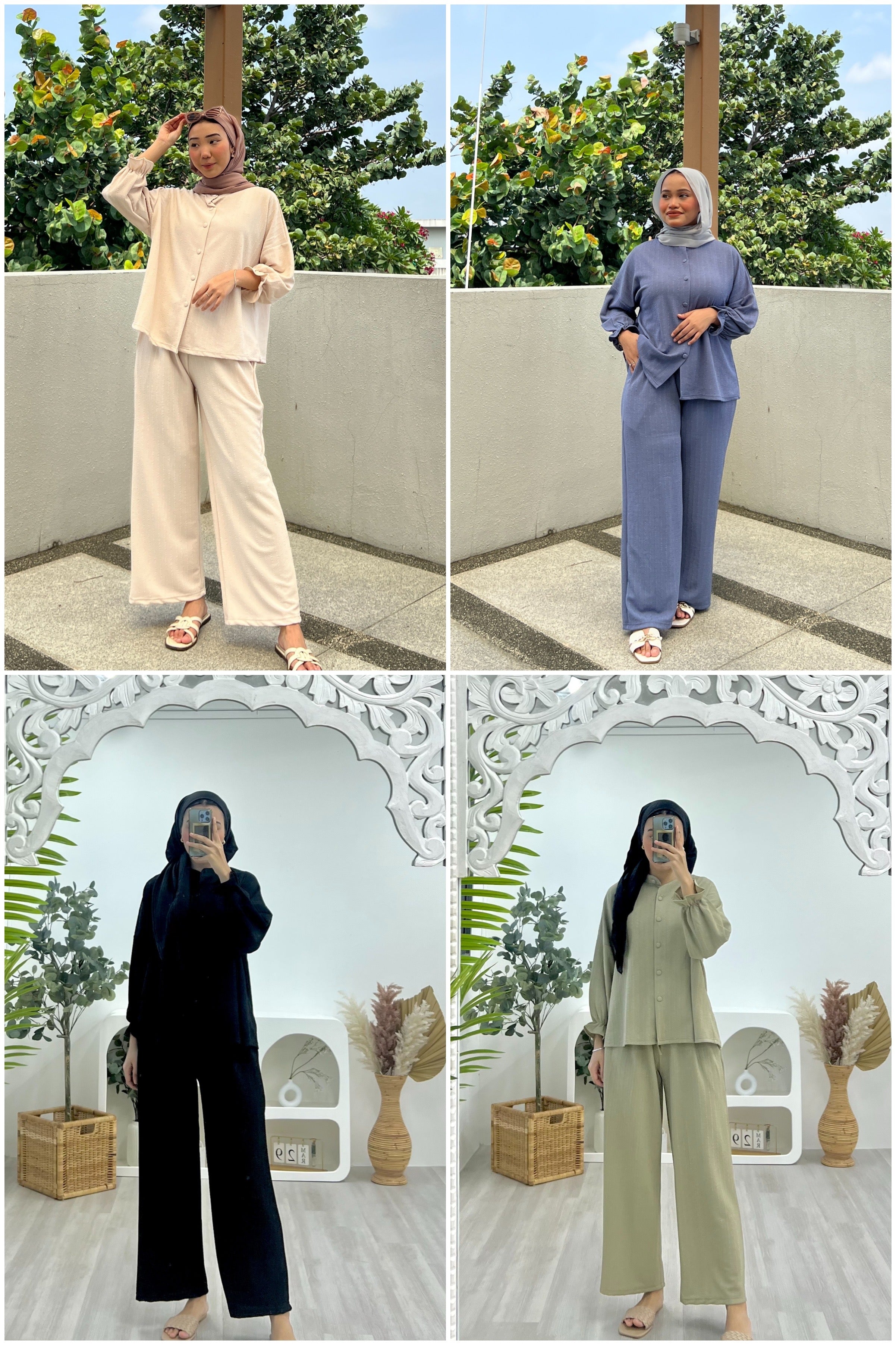 Basic Dana Pants Set