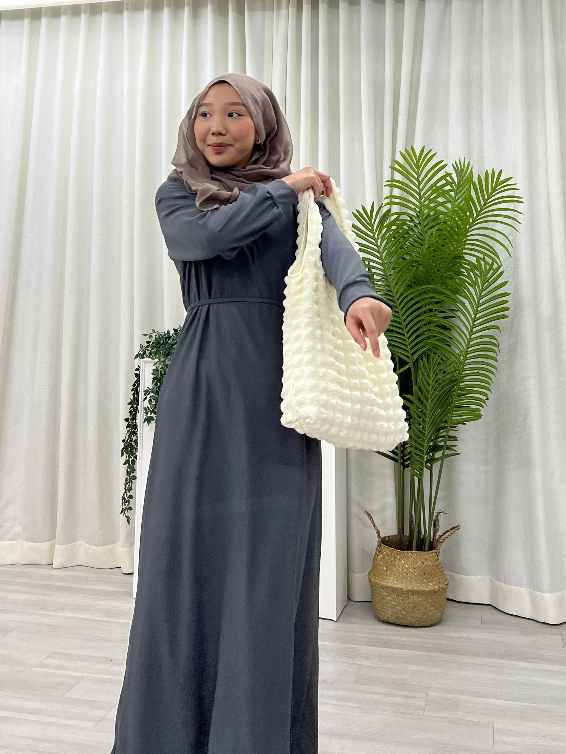 Molley Ribbed Long Dress Morden