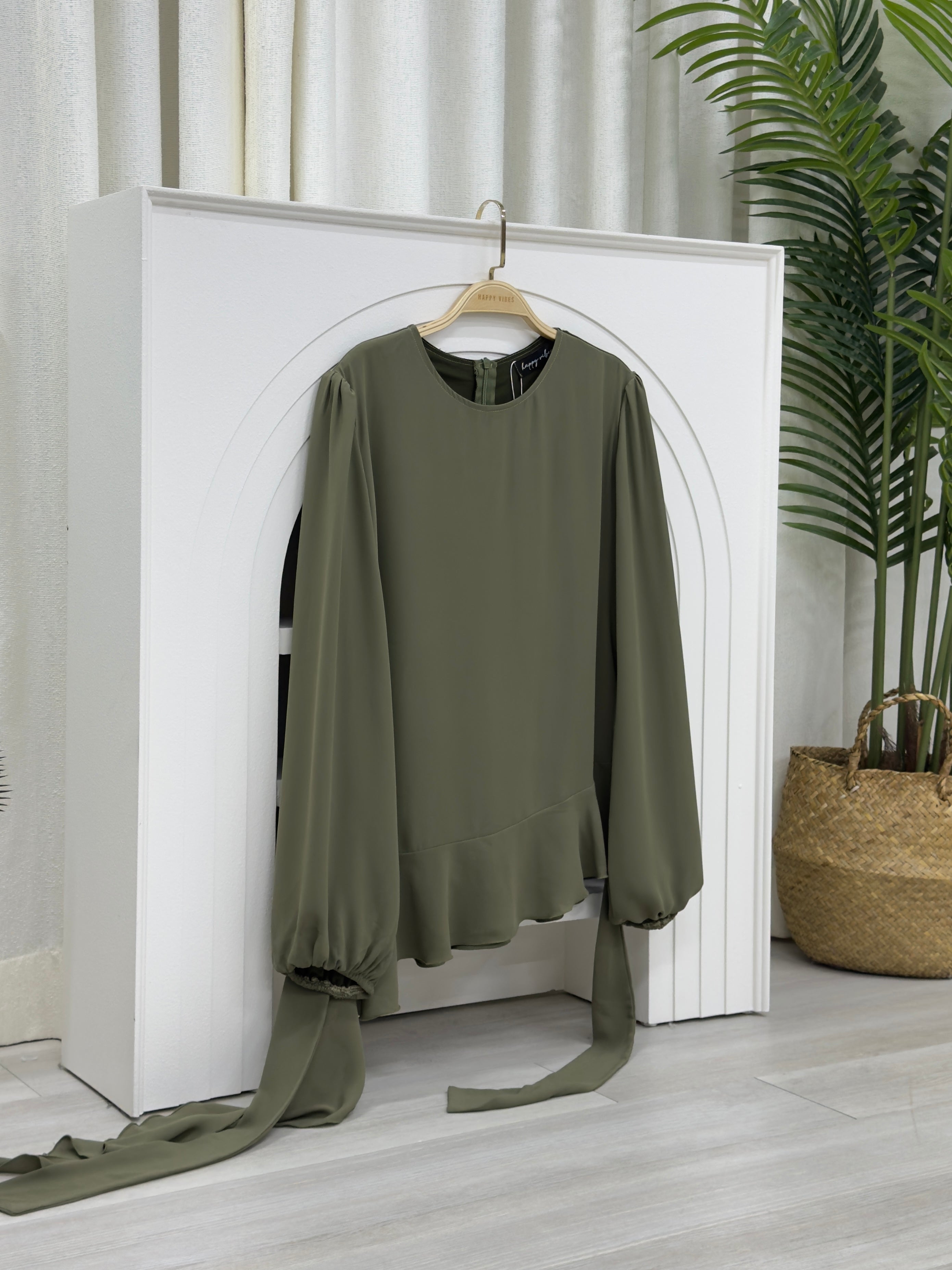Gabriela Ruffles Top