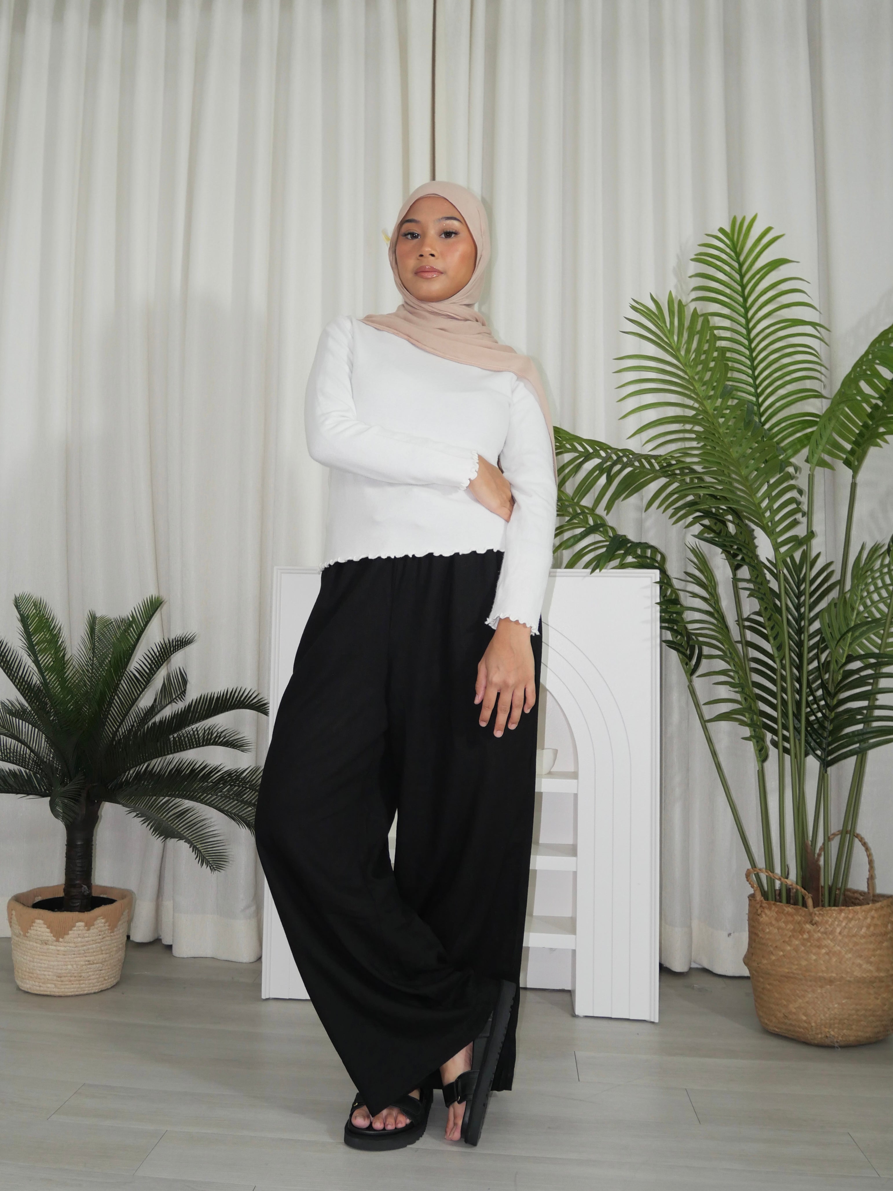 Linen Straight Pants