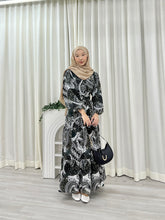 Load image into Gallery viewer, Batik Balloon Sleeve Dress - Jihan
