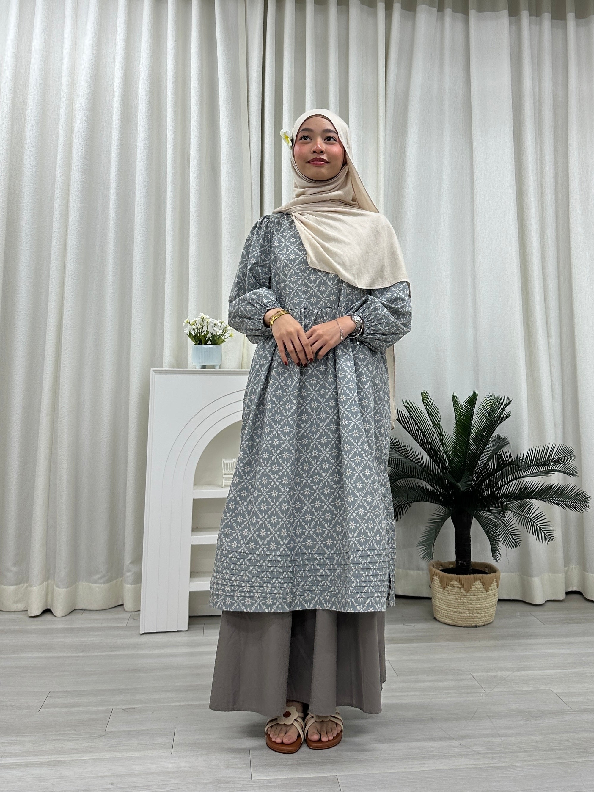 The Lylah Cotton Tunic Babydoll