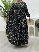 Load image into Gallery viewer, Printed Milkmaid Dress - Yellow Daisy