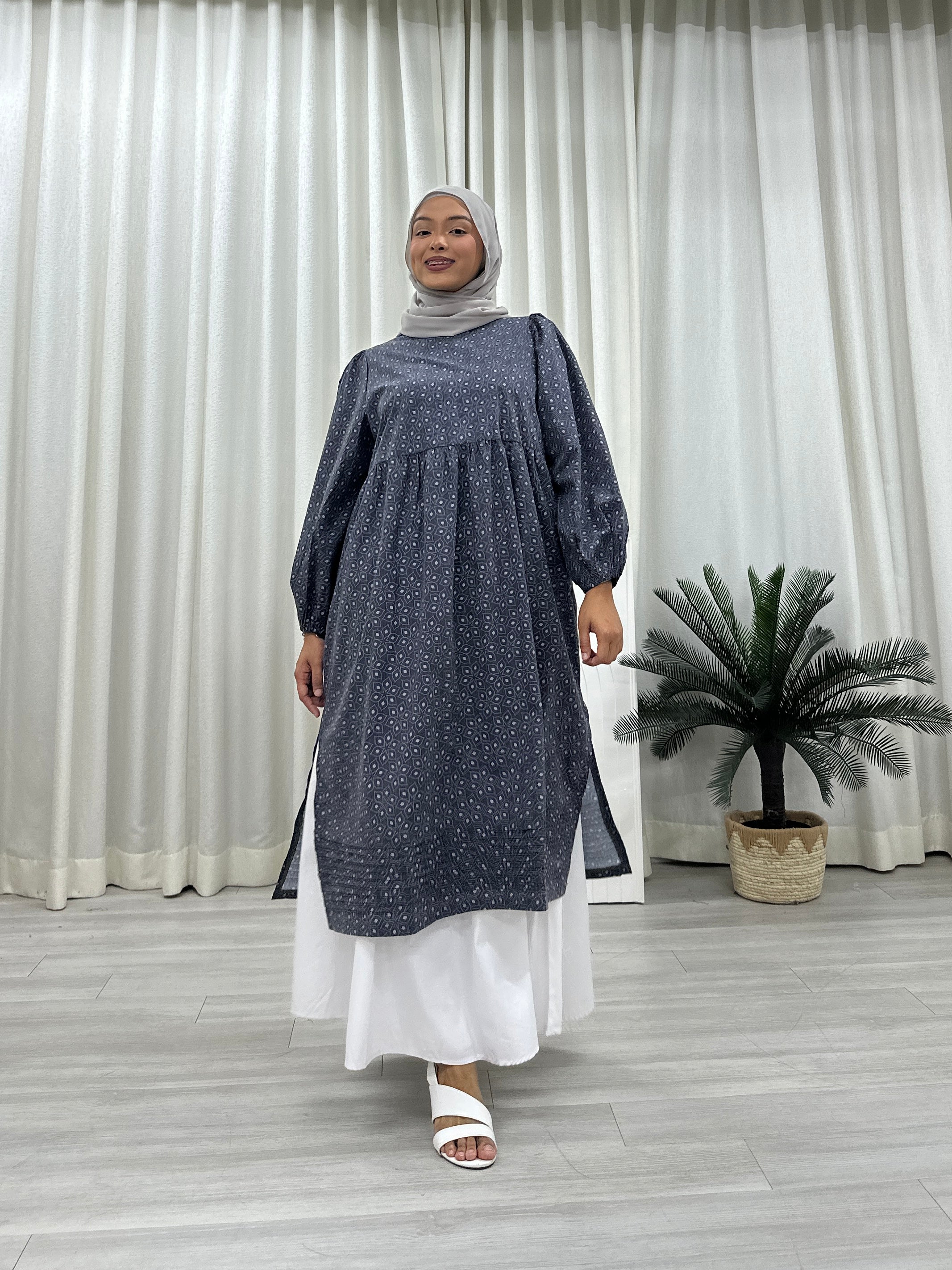 The Lylah Cotton Tunic Babydoll