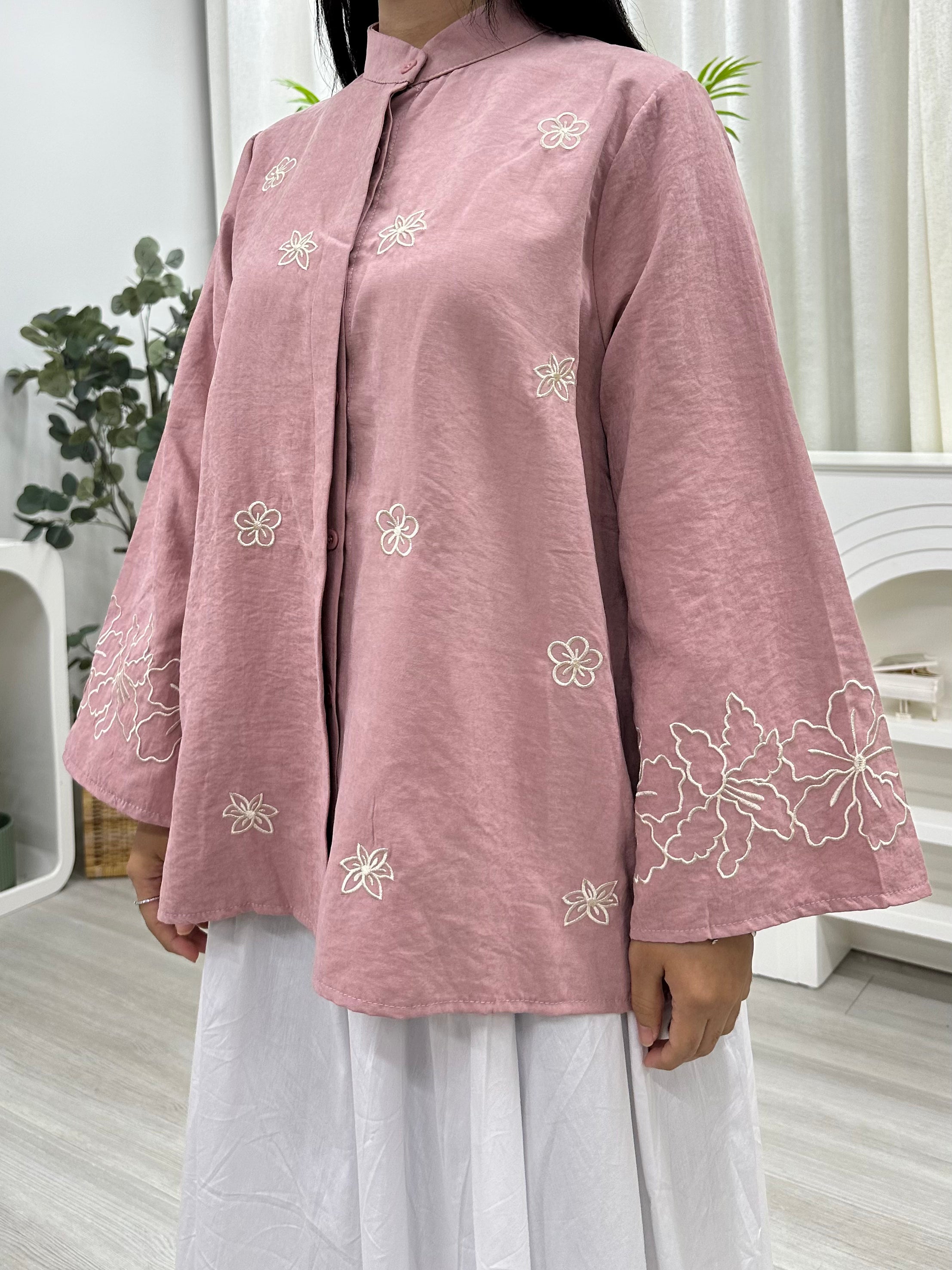 Lily Bloom Kurung Top - Button