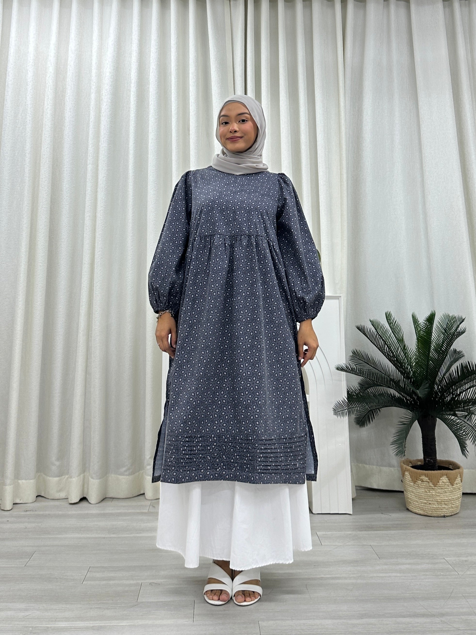 The Lylah Cotton Tunic Babydoll