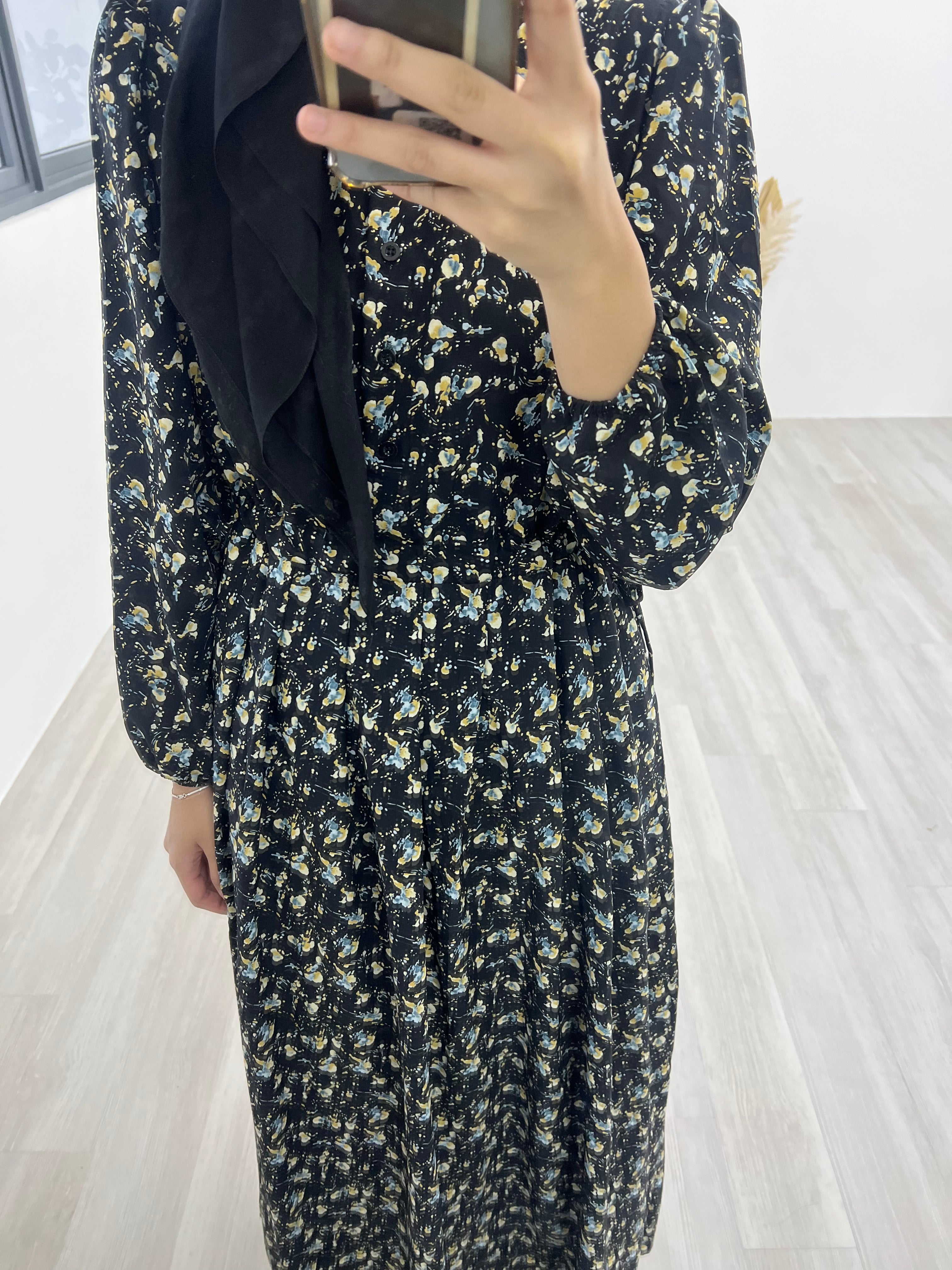 Belle Floral Flounce Dress