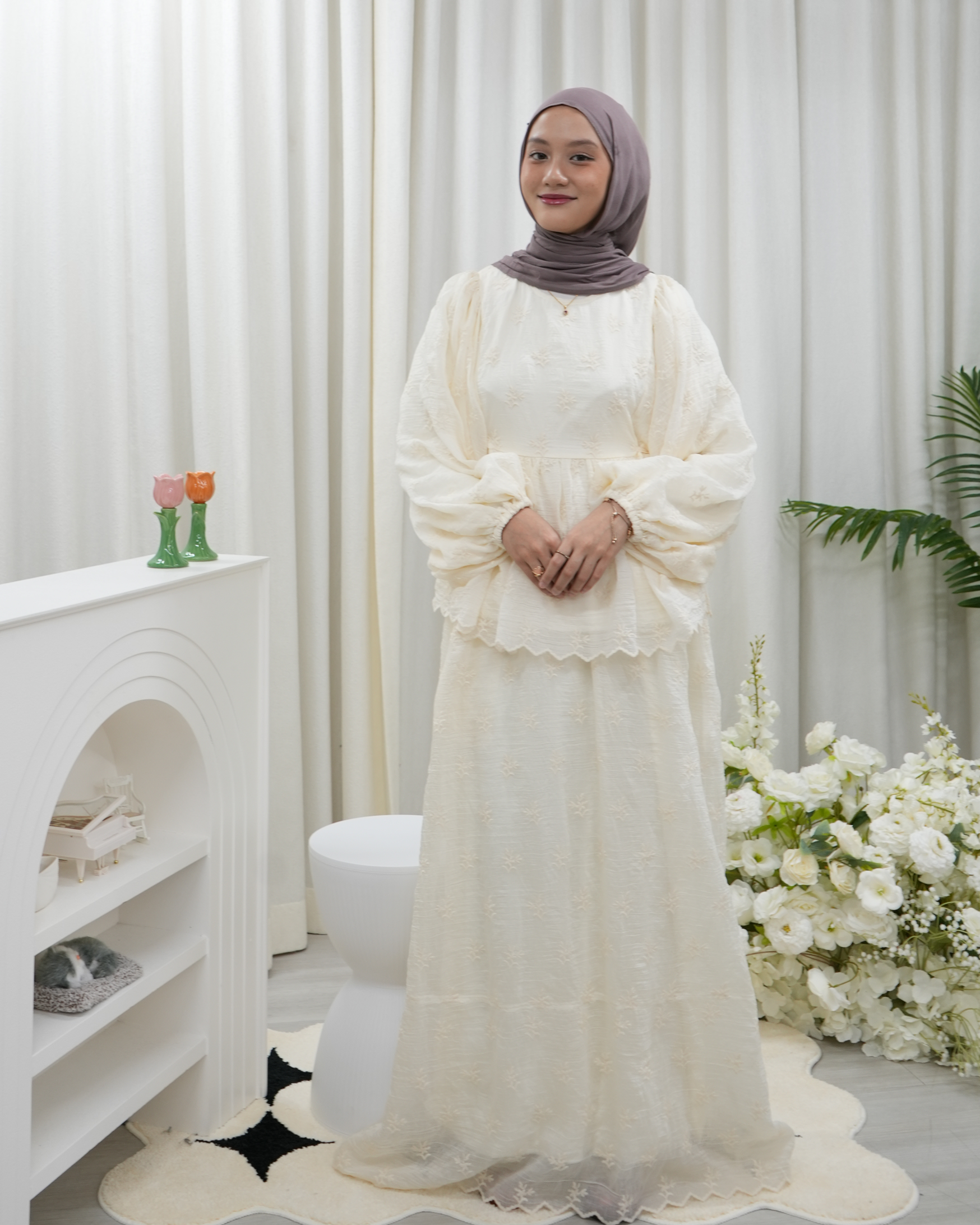 Faye Skirt Set - Florette HV LABEL