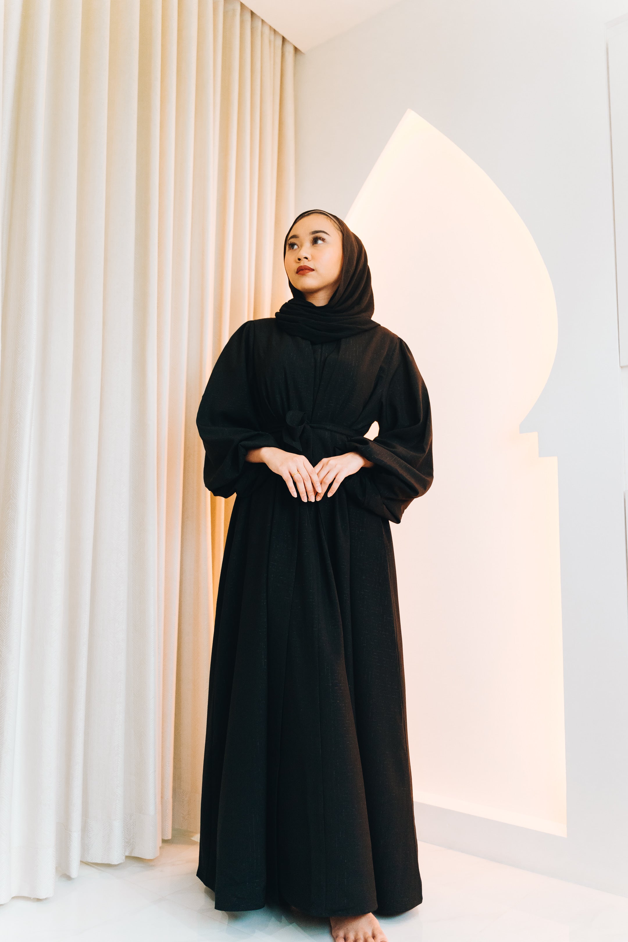 Balloon Sleeve Abaya