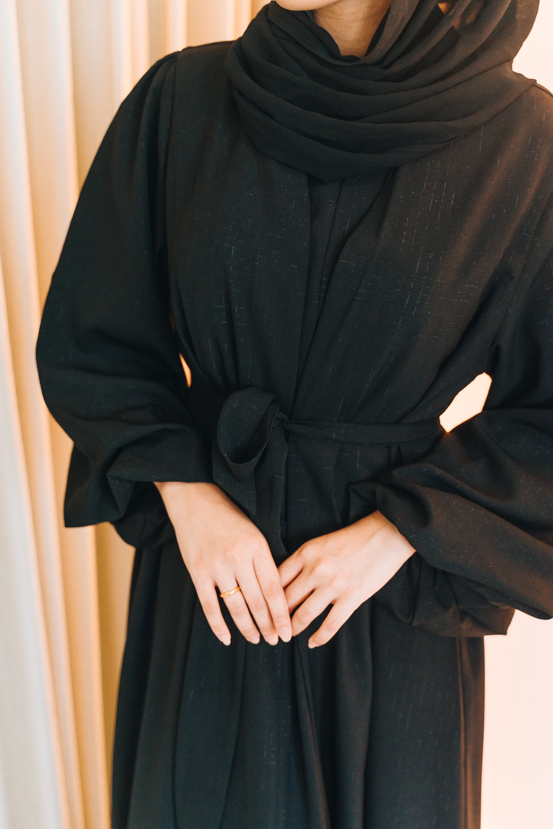 Balloon Sleeve Abaya