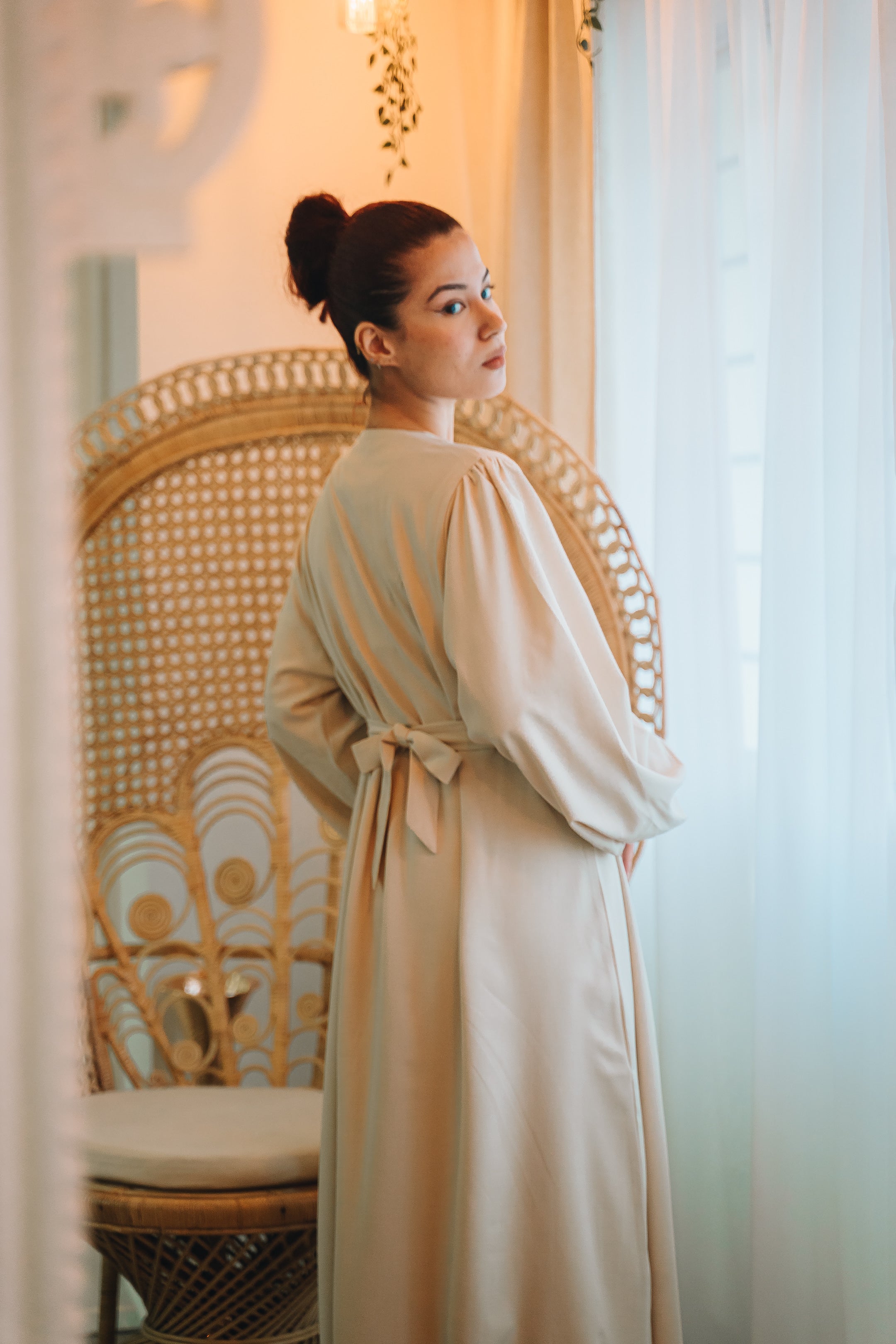 Balloon Sleeve Abaya