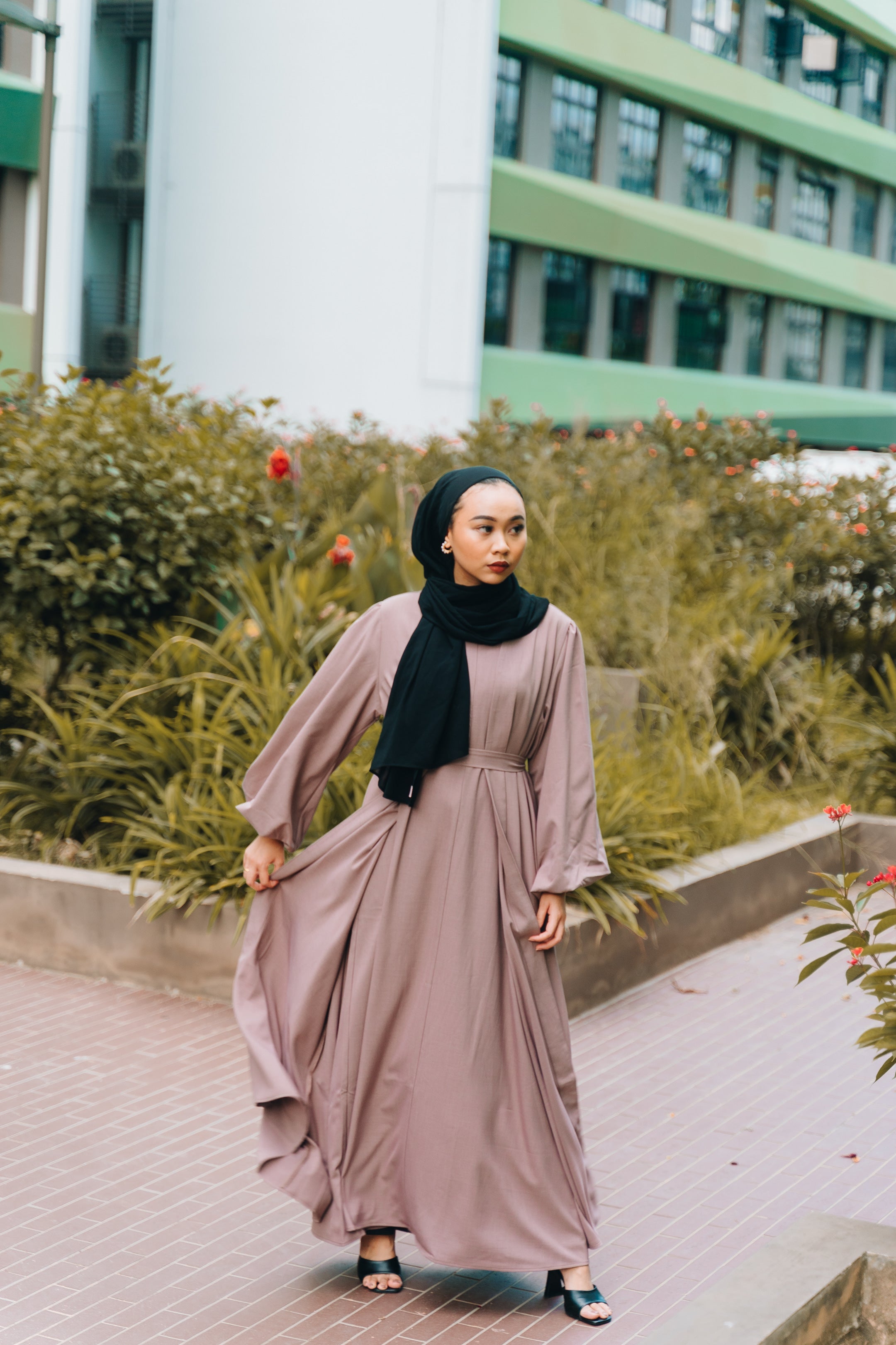 Balloon Sleeve Abaya