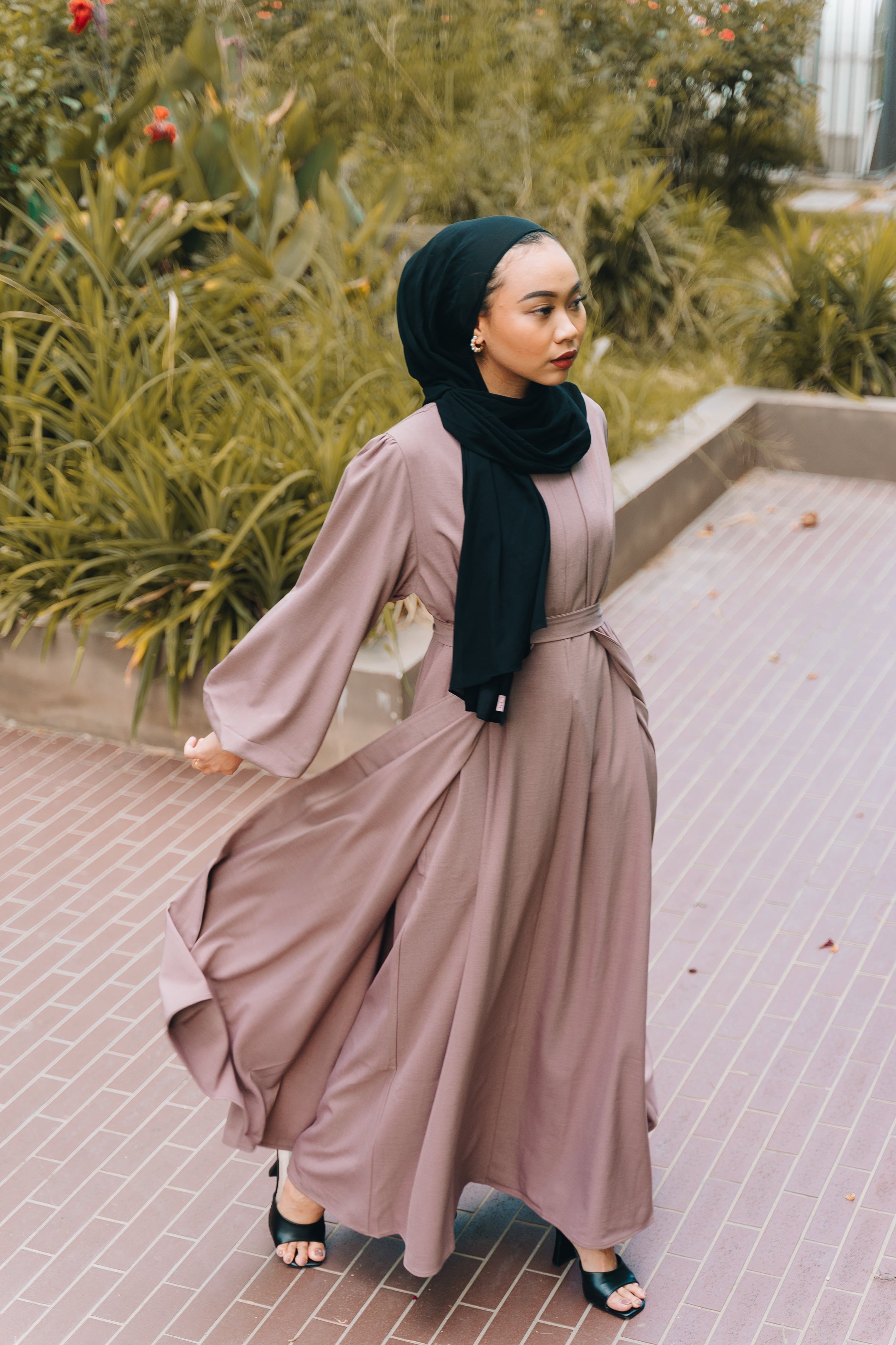 Balloon Sleeve Abaya