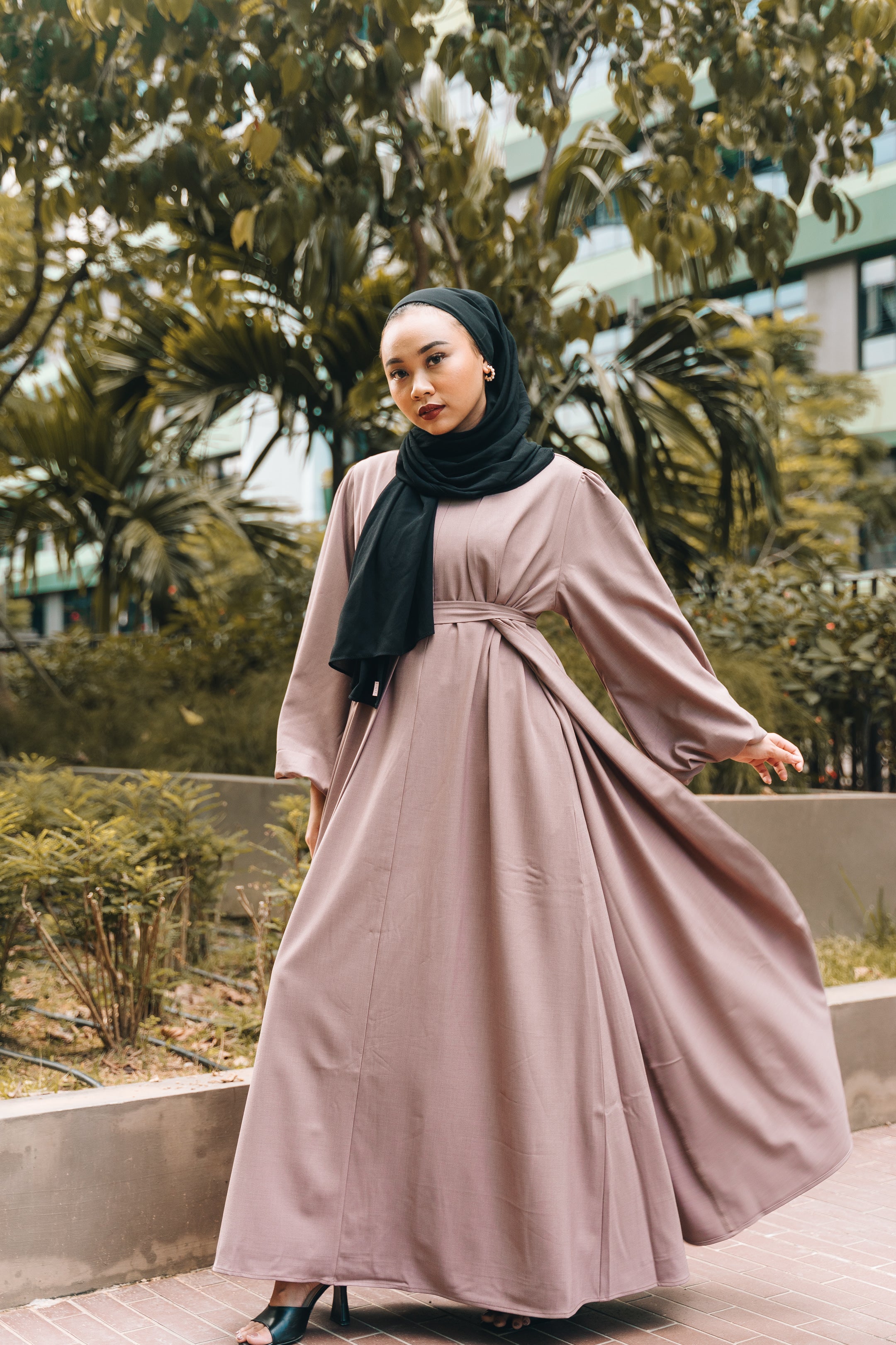 Balloon Sleeve Abaya