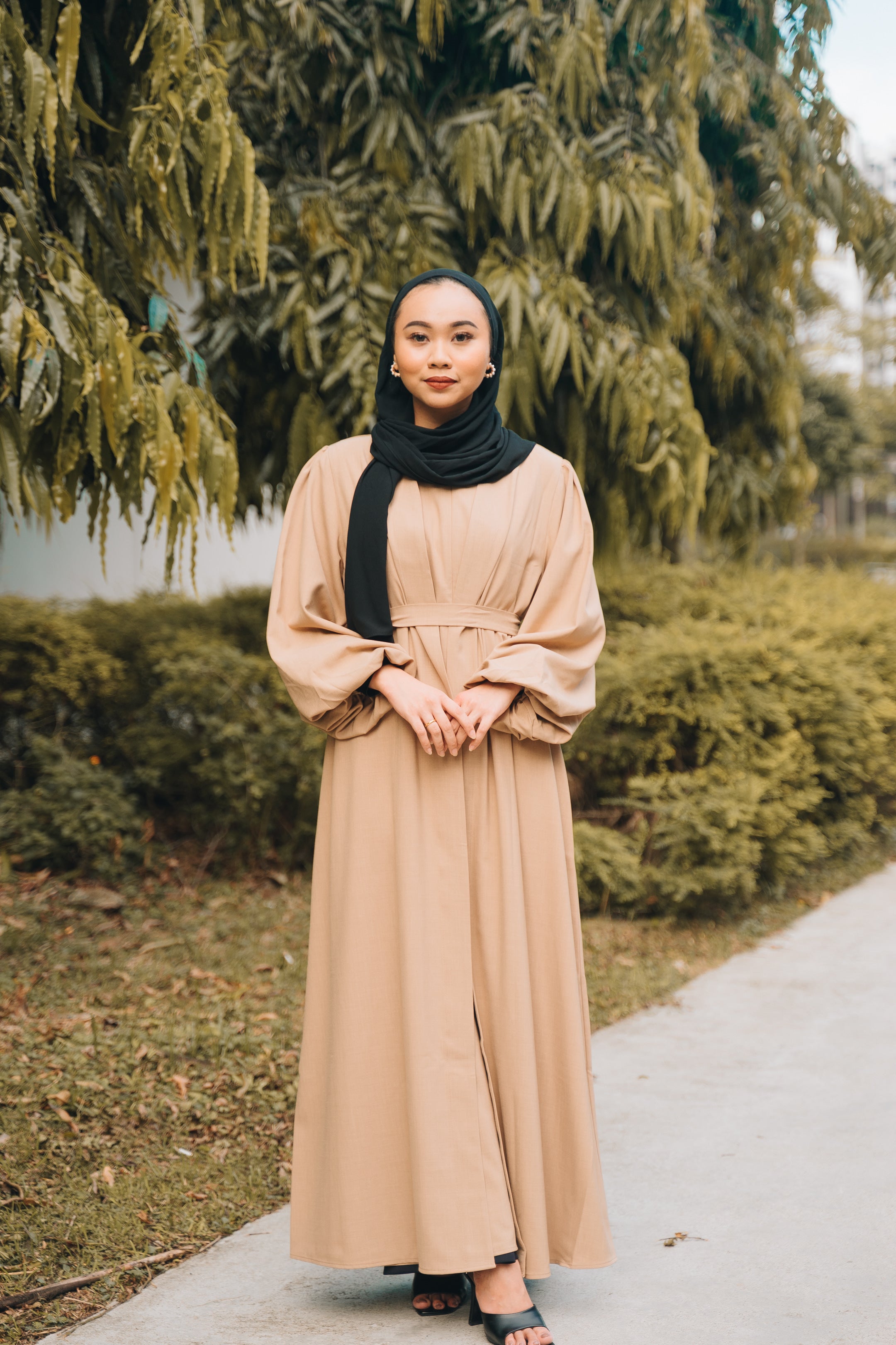 Balloon Sleeve Abaya