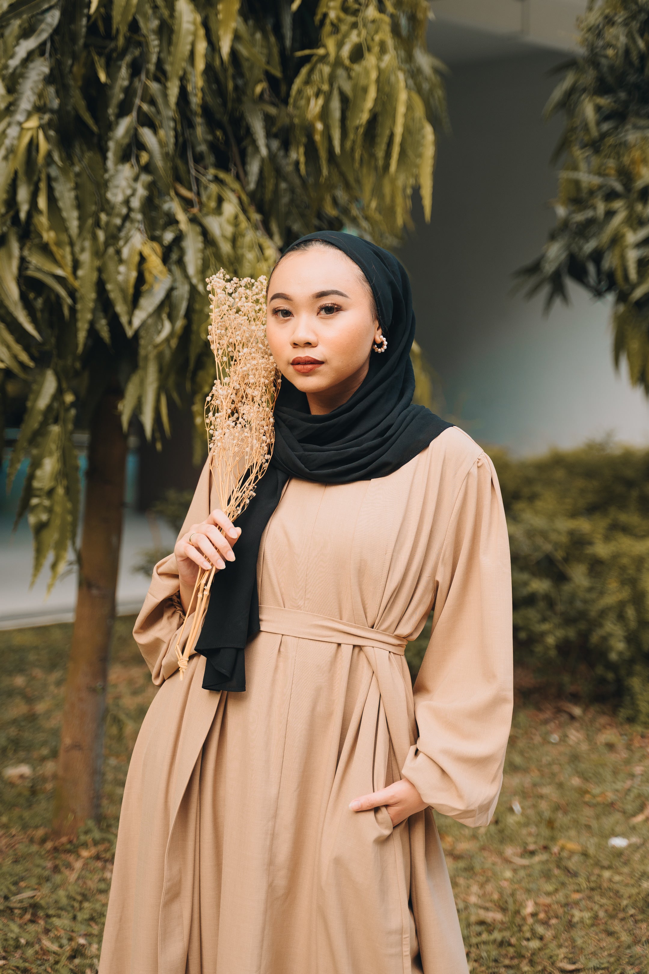 Balloon Sleeve Abaya