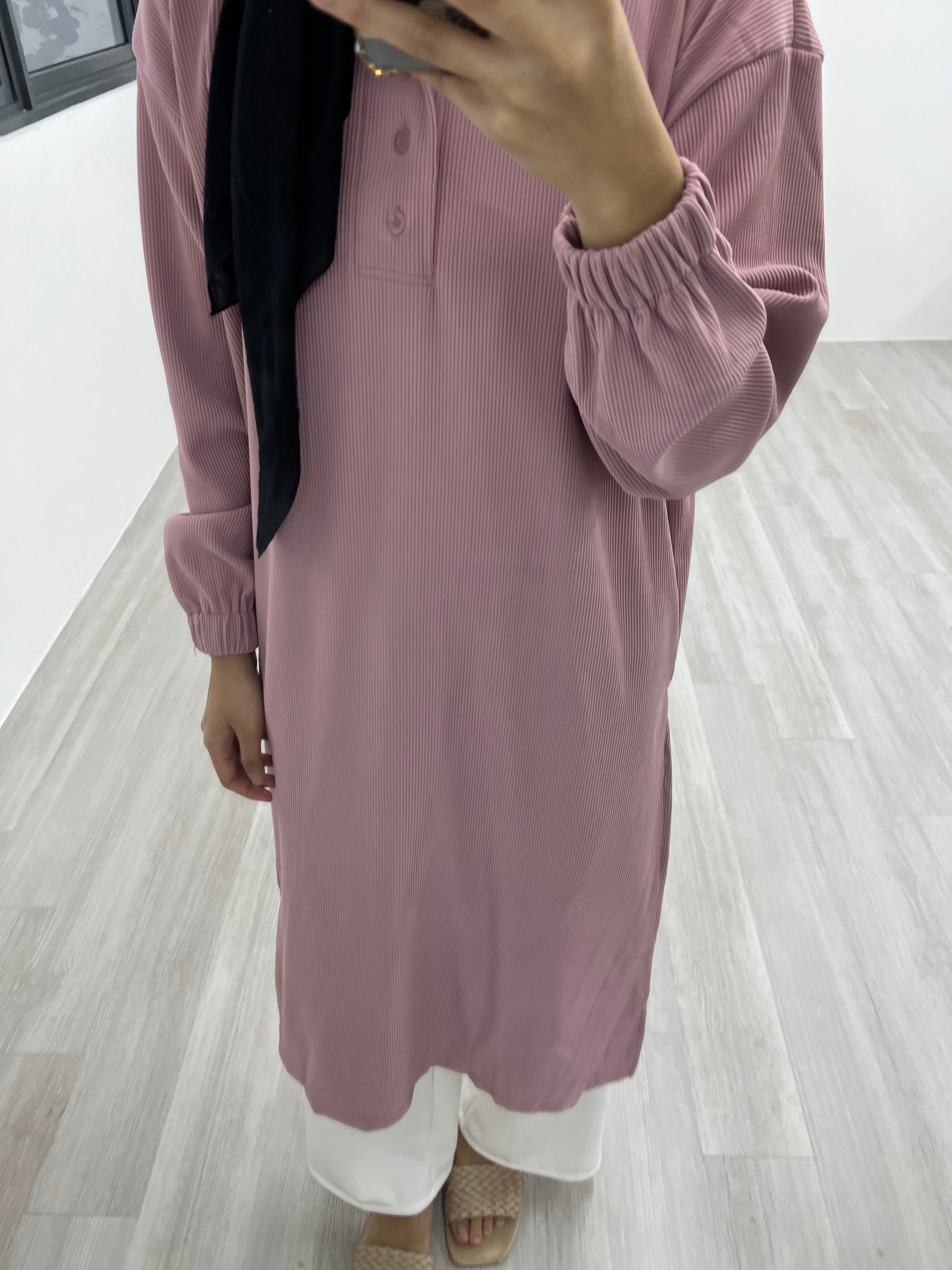 Plain Collar Lara Dress