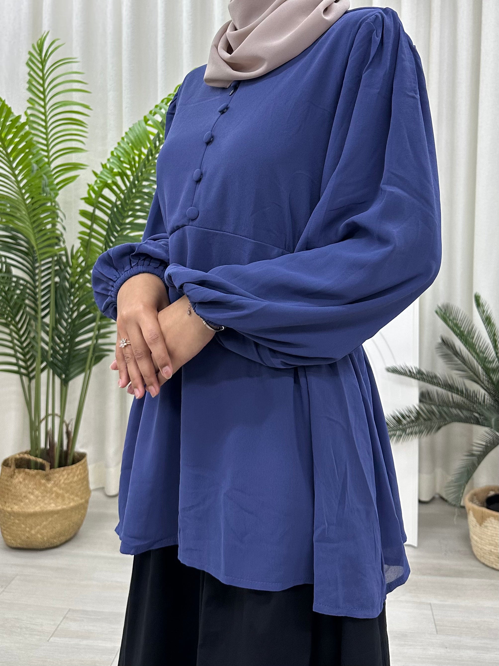 Arabella Flare Peplum Top