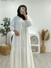 Load image into Gallery viewer, Plain Nursing Friendly Linen Dress