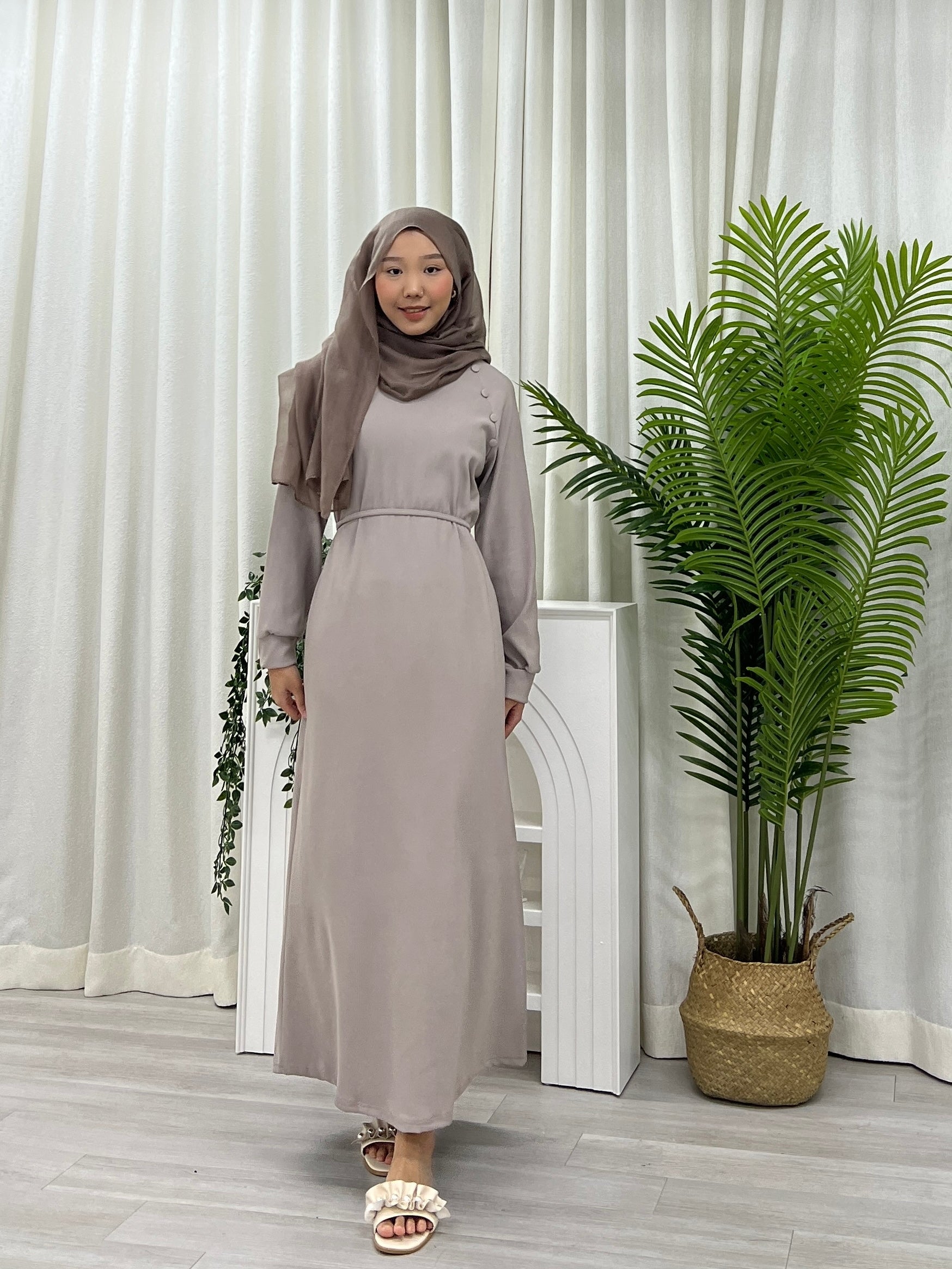 Molley Ribbed Long Dress Morden