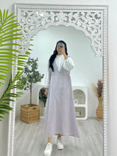 Load image into Gallery viewer, Stripe Slip on Dress With Inner
