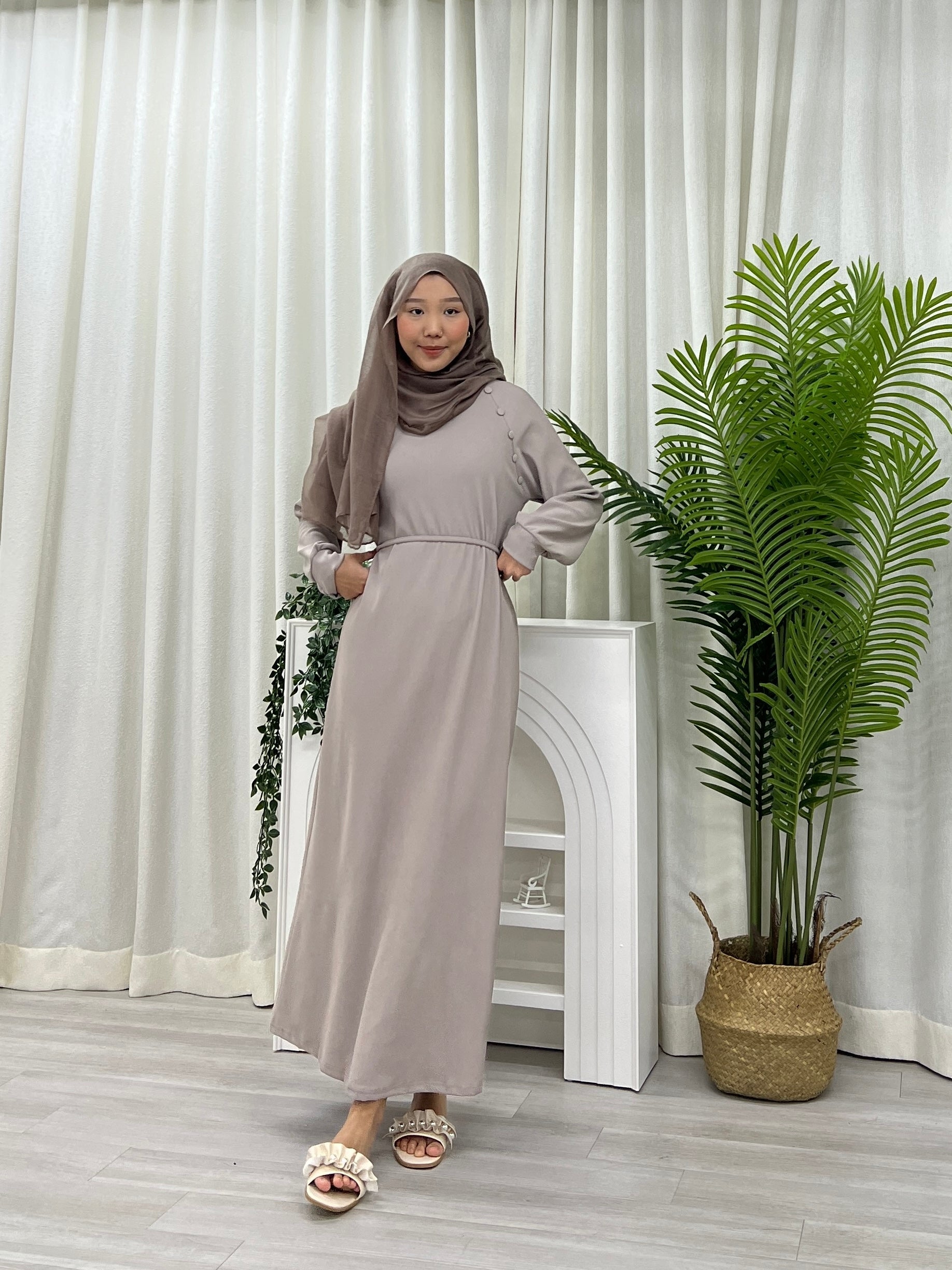 Molley Ribbed Long Dress Morden