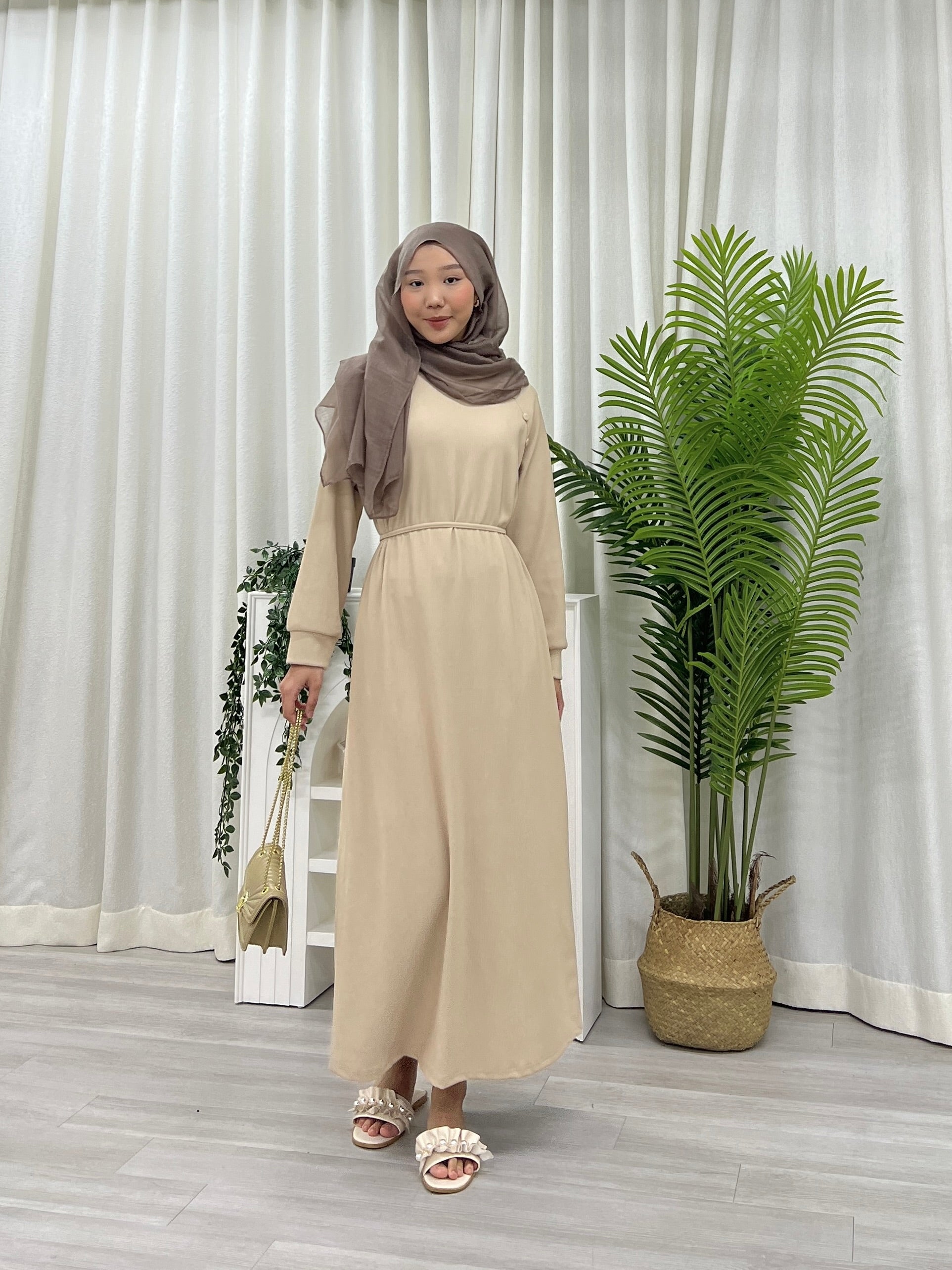 Molley Ribbed Long Dress Morden