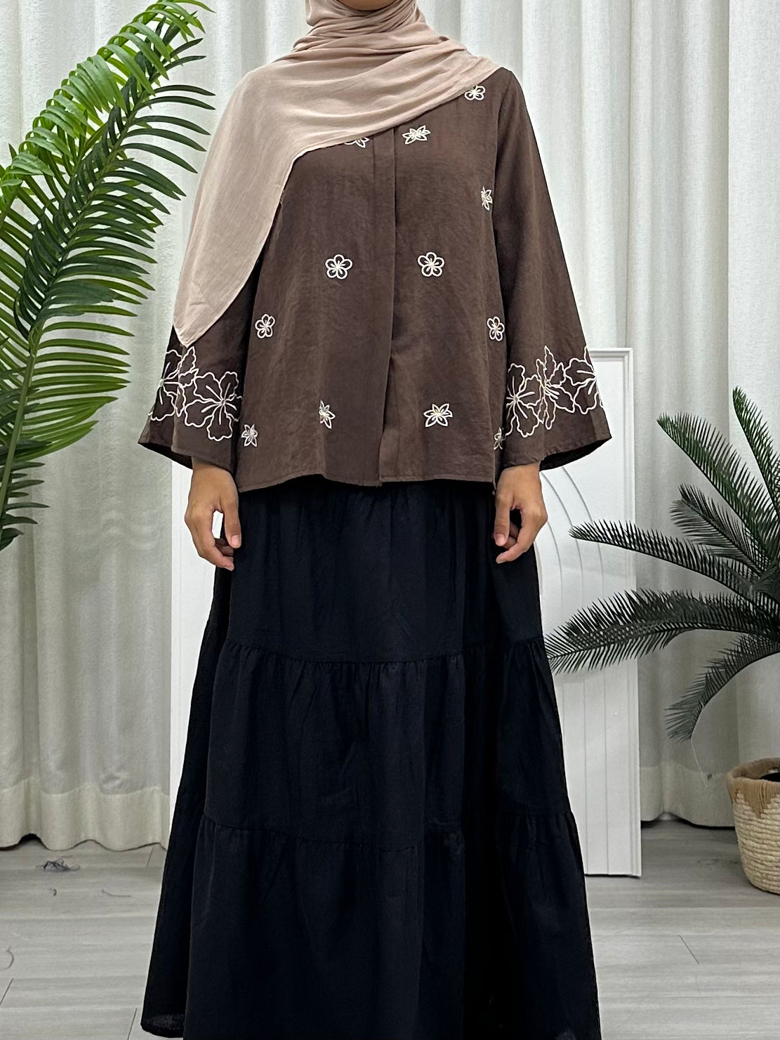 Lily Bloom Kurung Top - Button