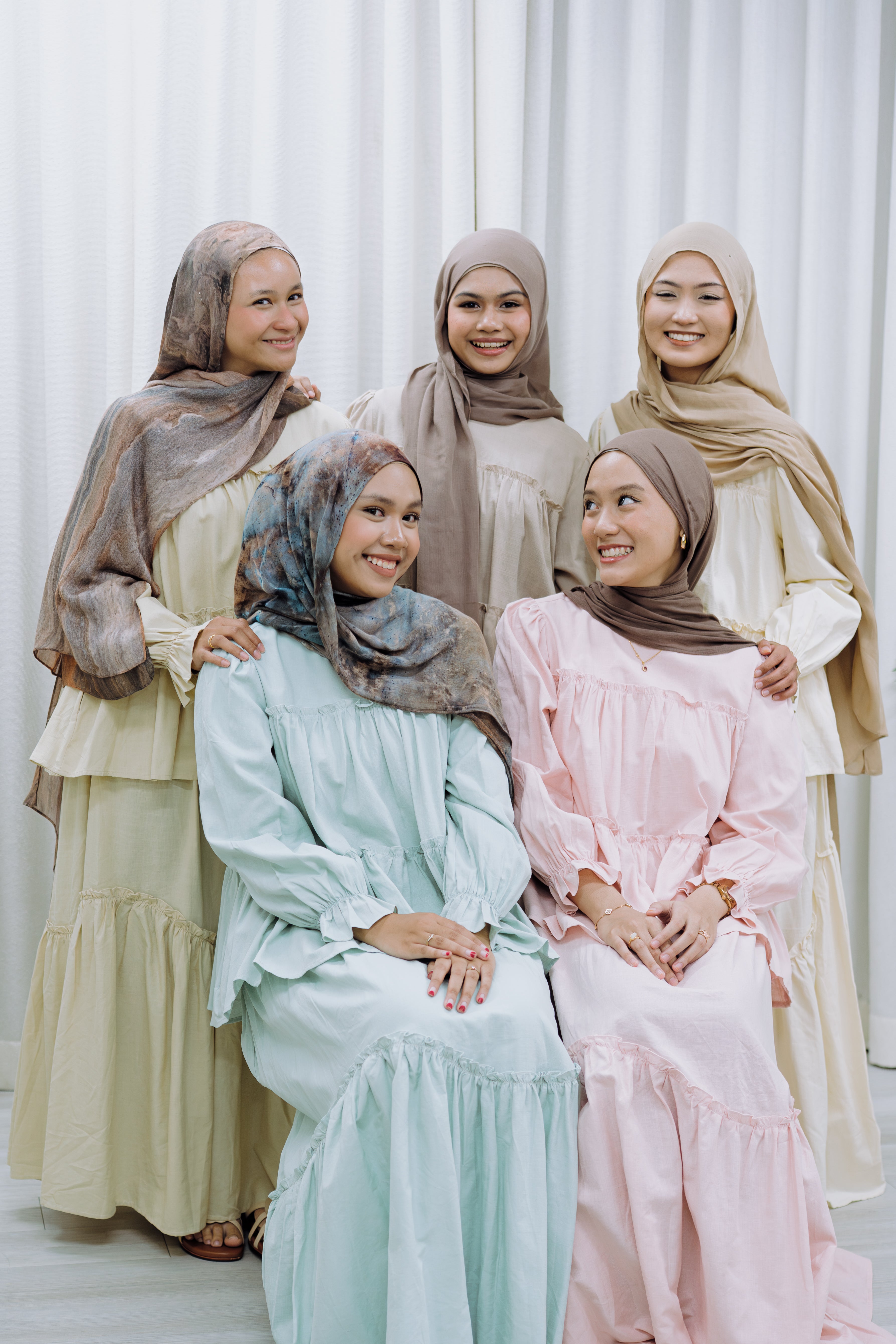 Aurette Ruffle Skirt Set HV Label