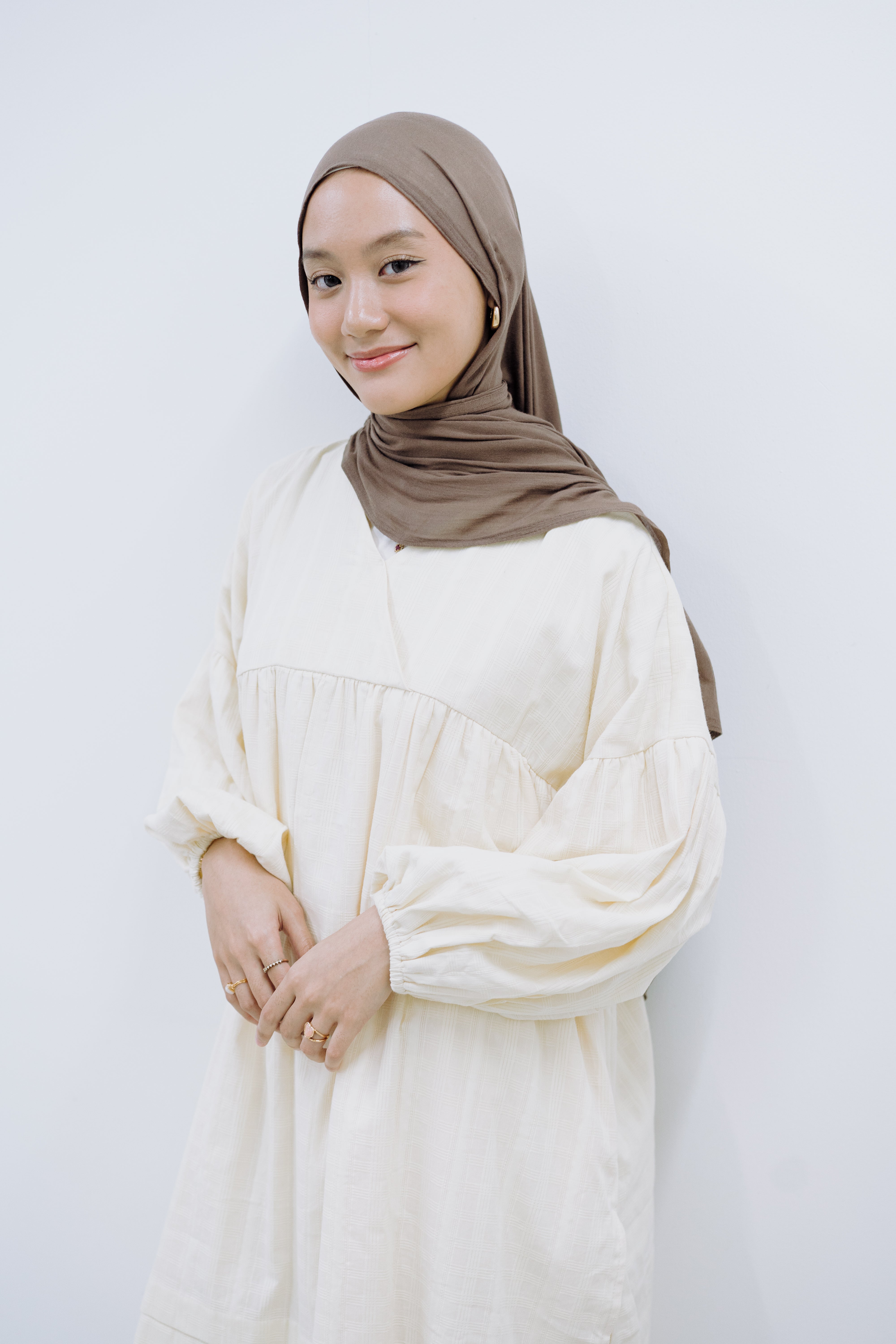 Kimora Skirt Set - Mono Plaid