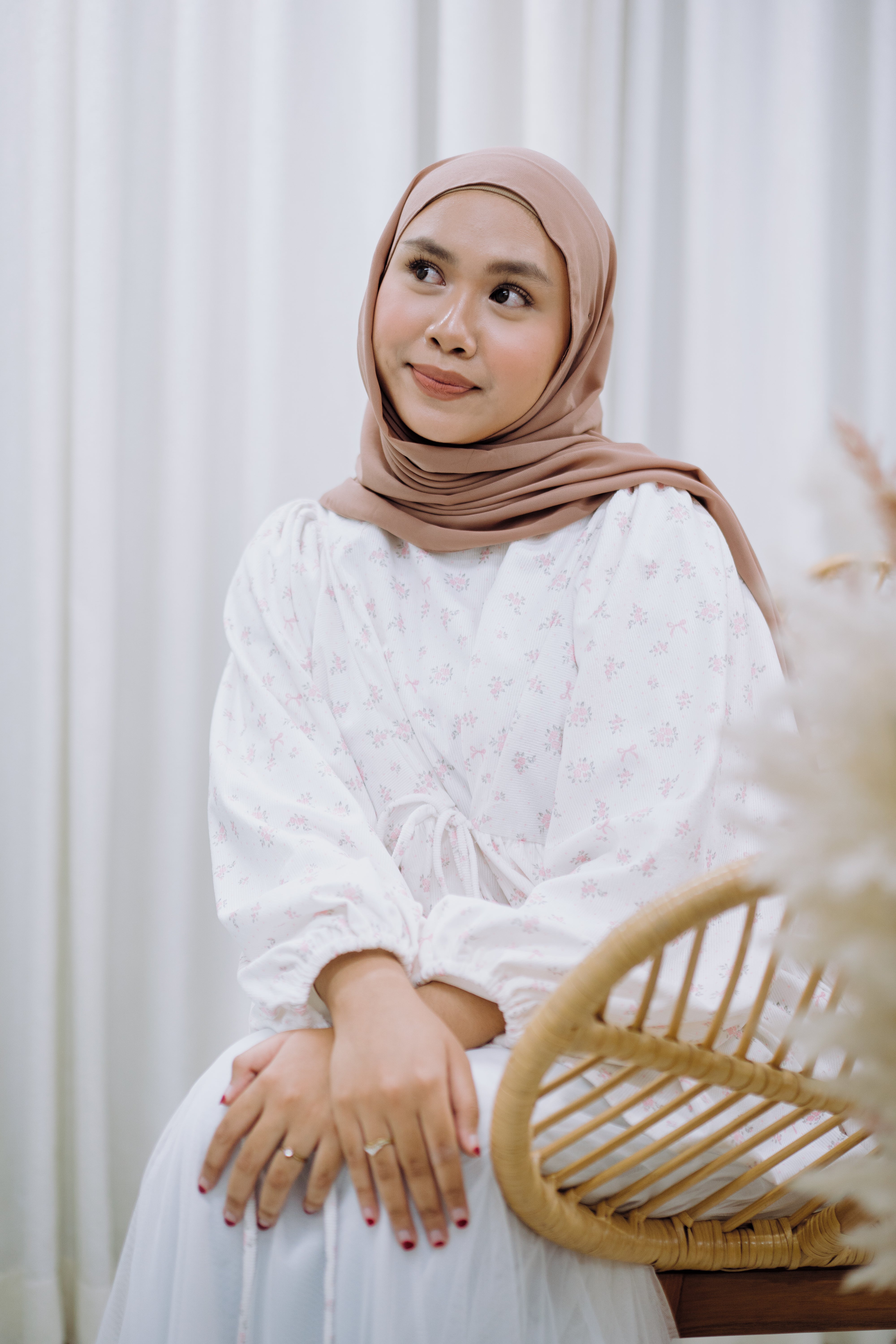 Faye Linen Tie Blouse HV Label