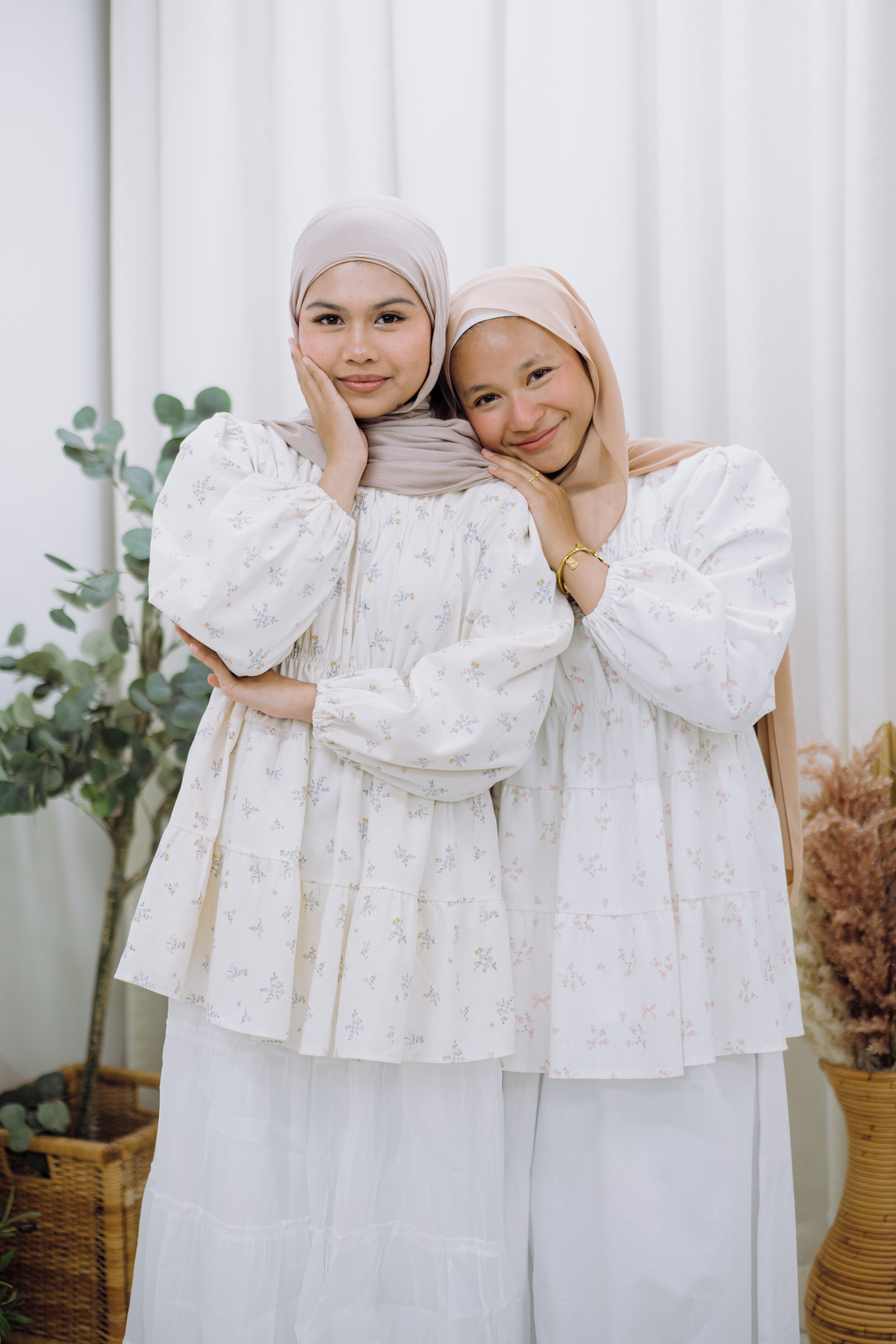 Freya Printed Ruched Top