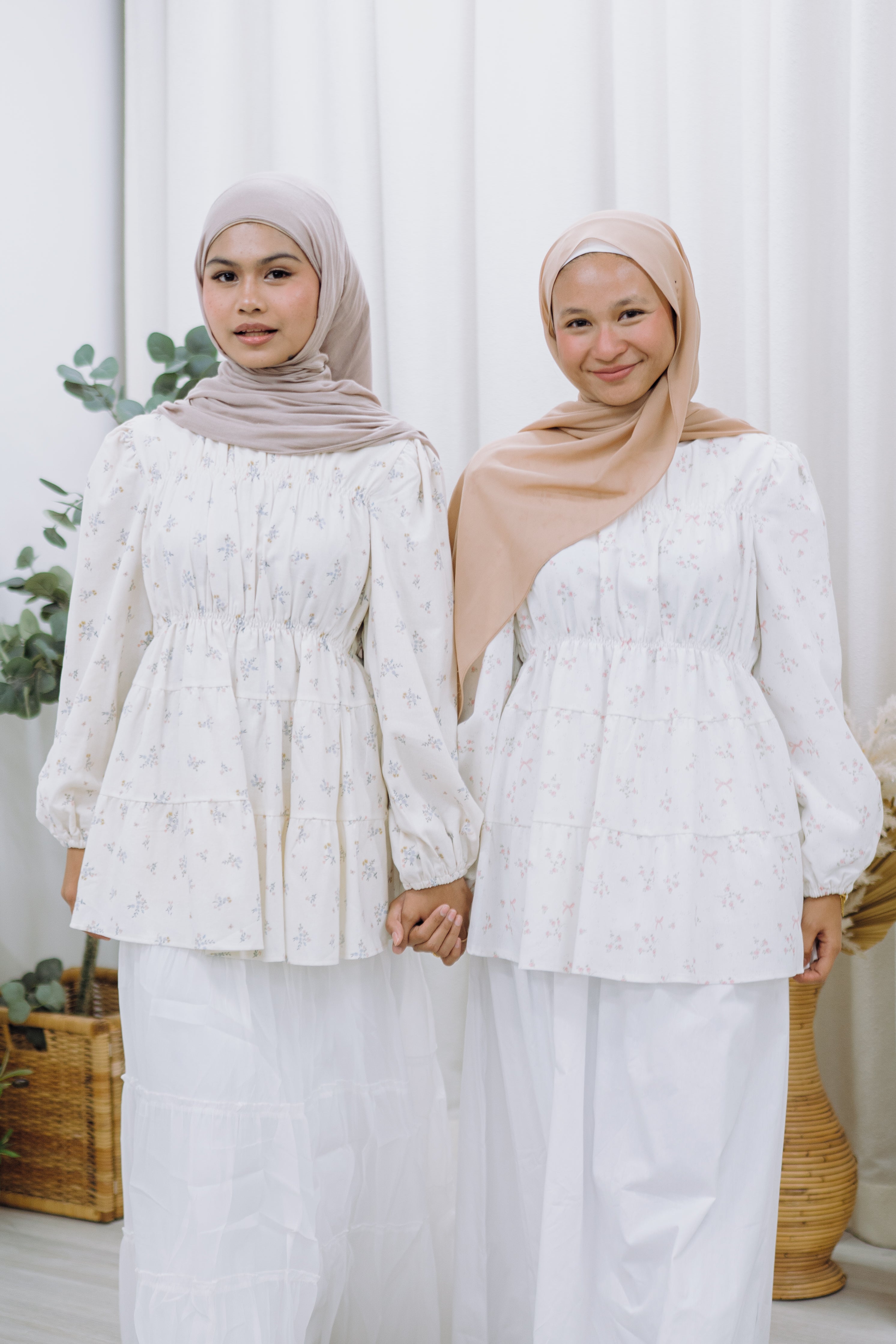 Freya Printed Ruched Top