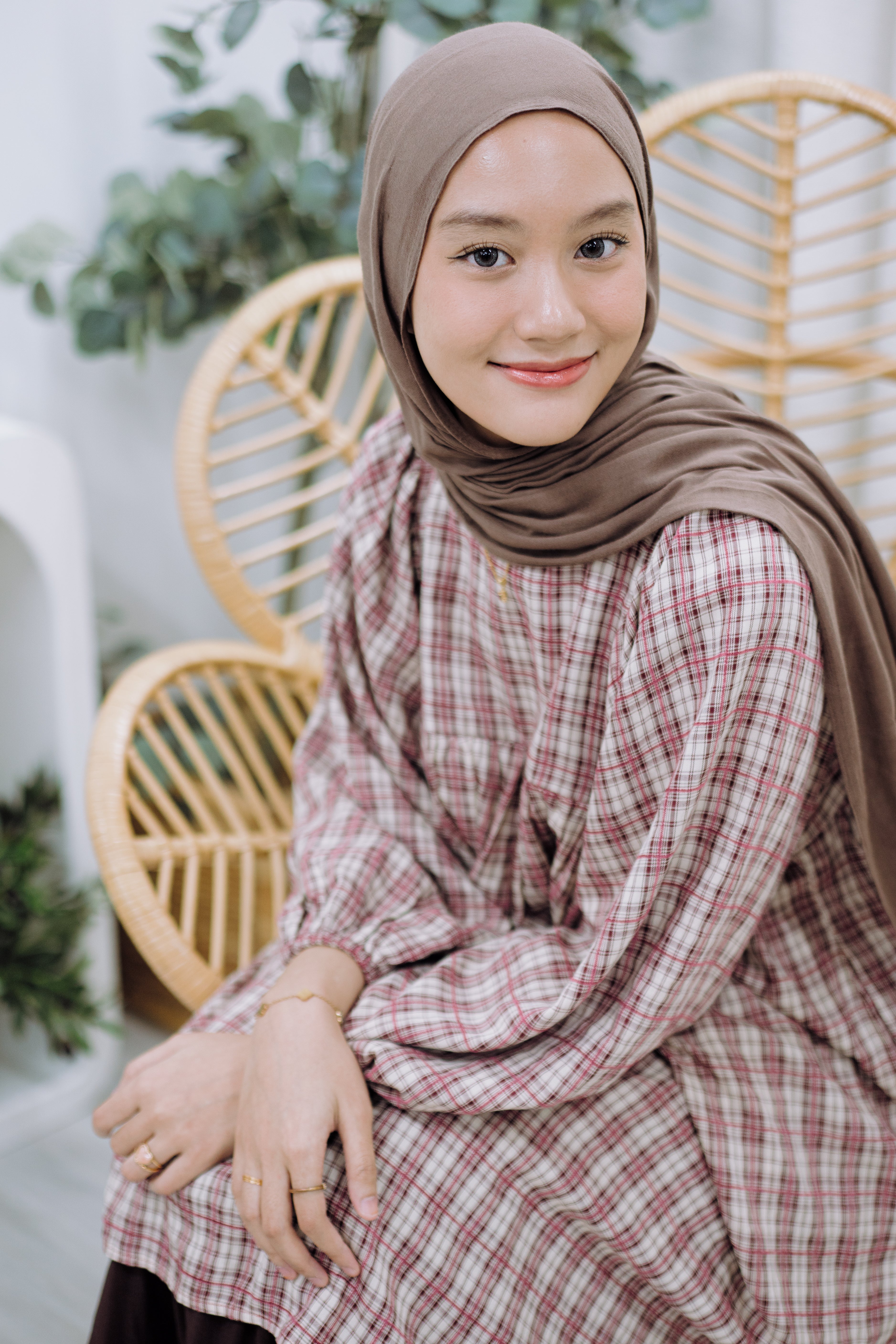 Babydoll Tunic - Check and Plaid