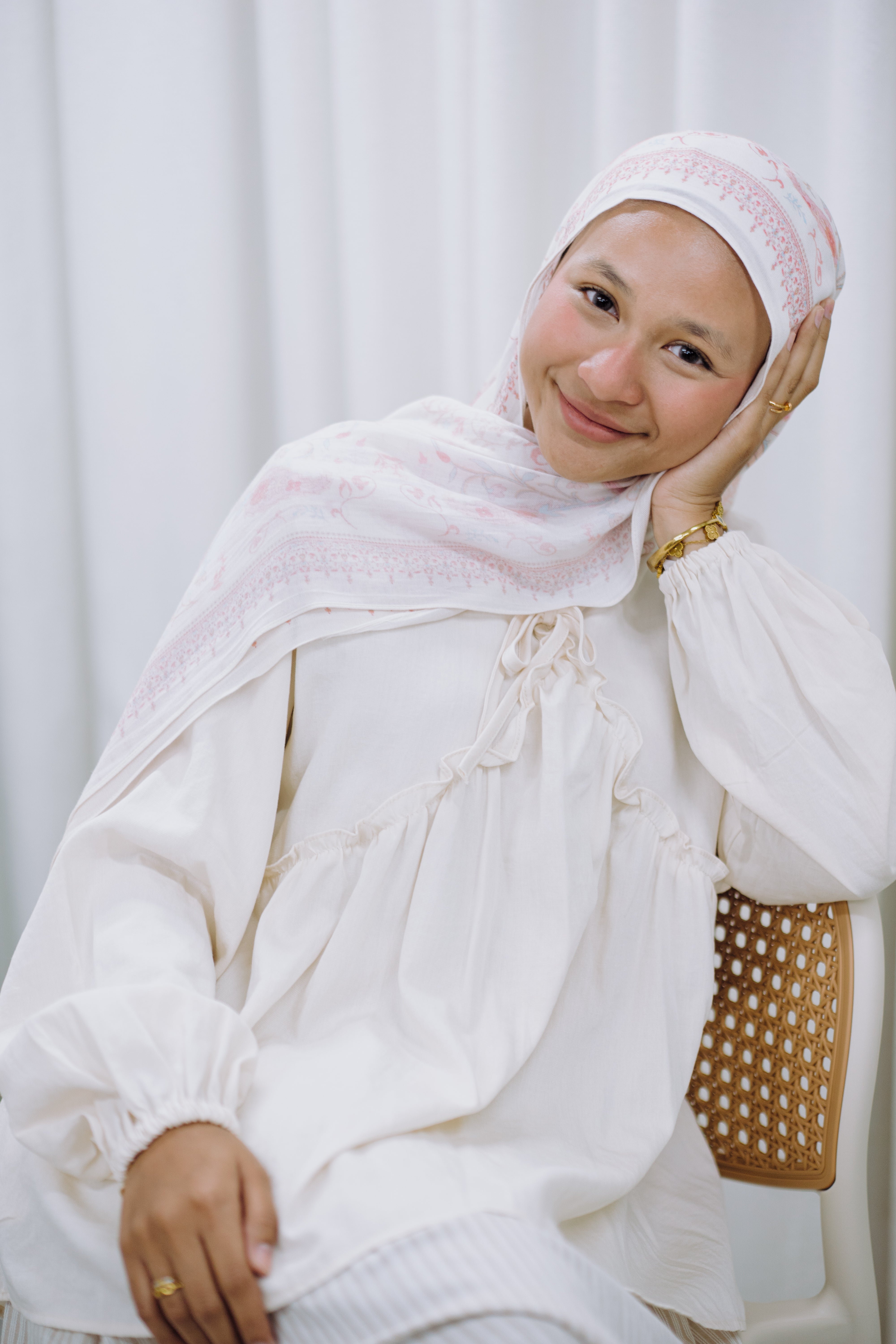 Ruffle Empire Top HV Label