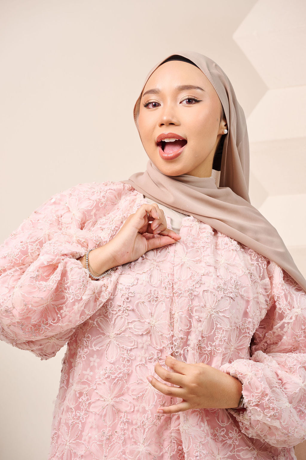 Celestine Blouse Lineup – Pearl Whisper