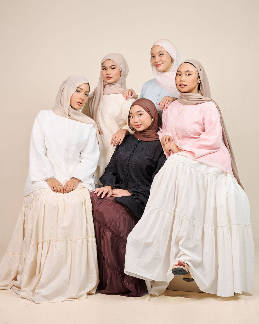 Wanderlace Flare Blouse - Lunaria