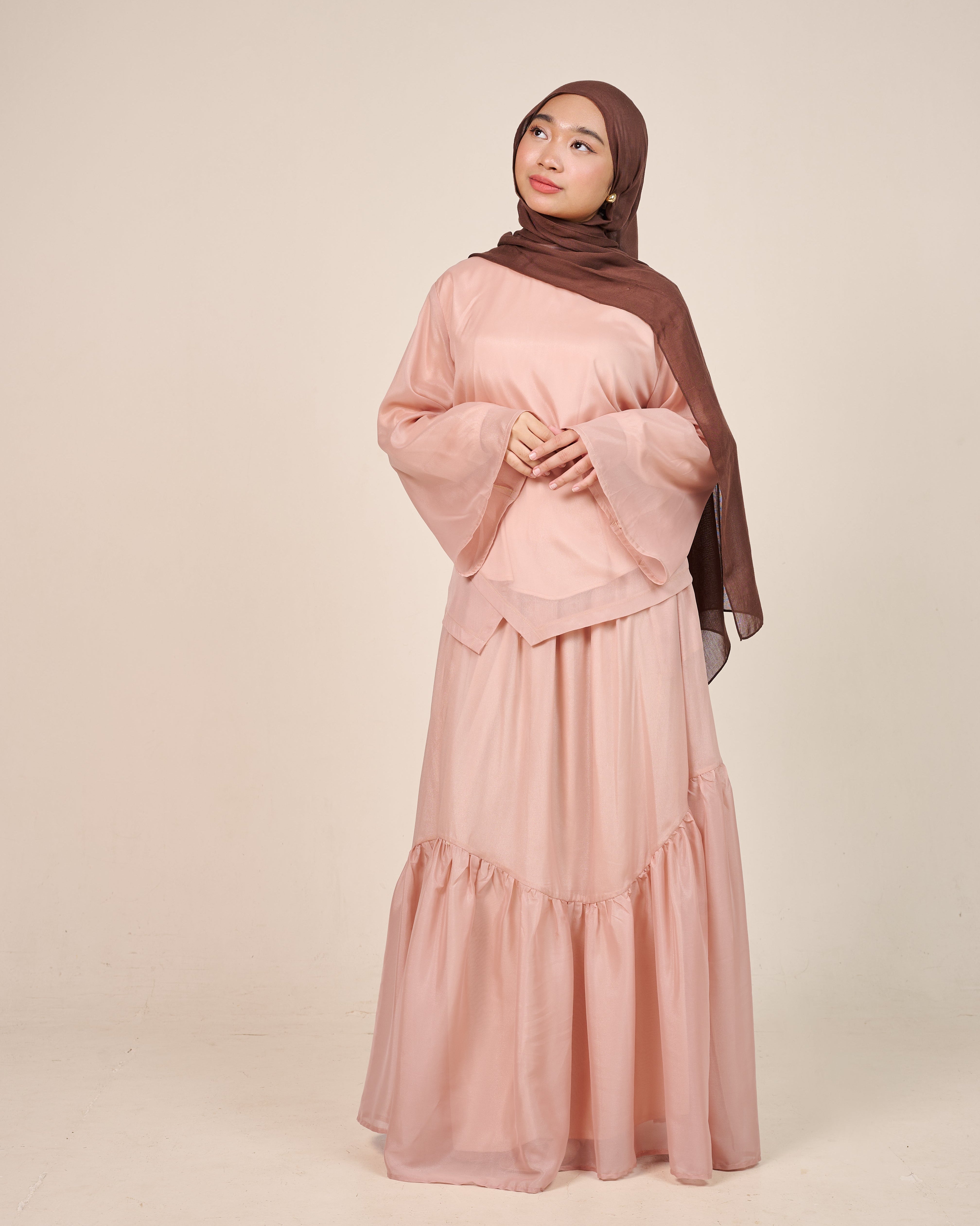 Muse Seam Corset Organza Set Corset