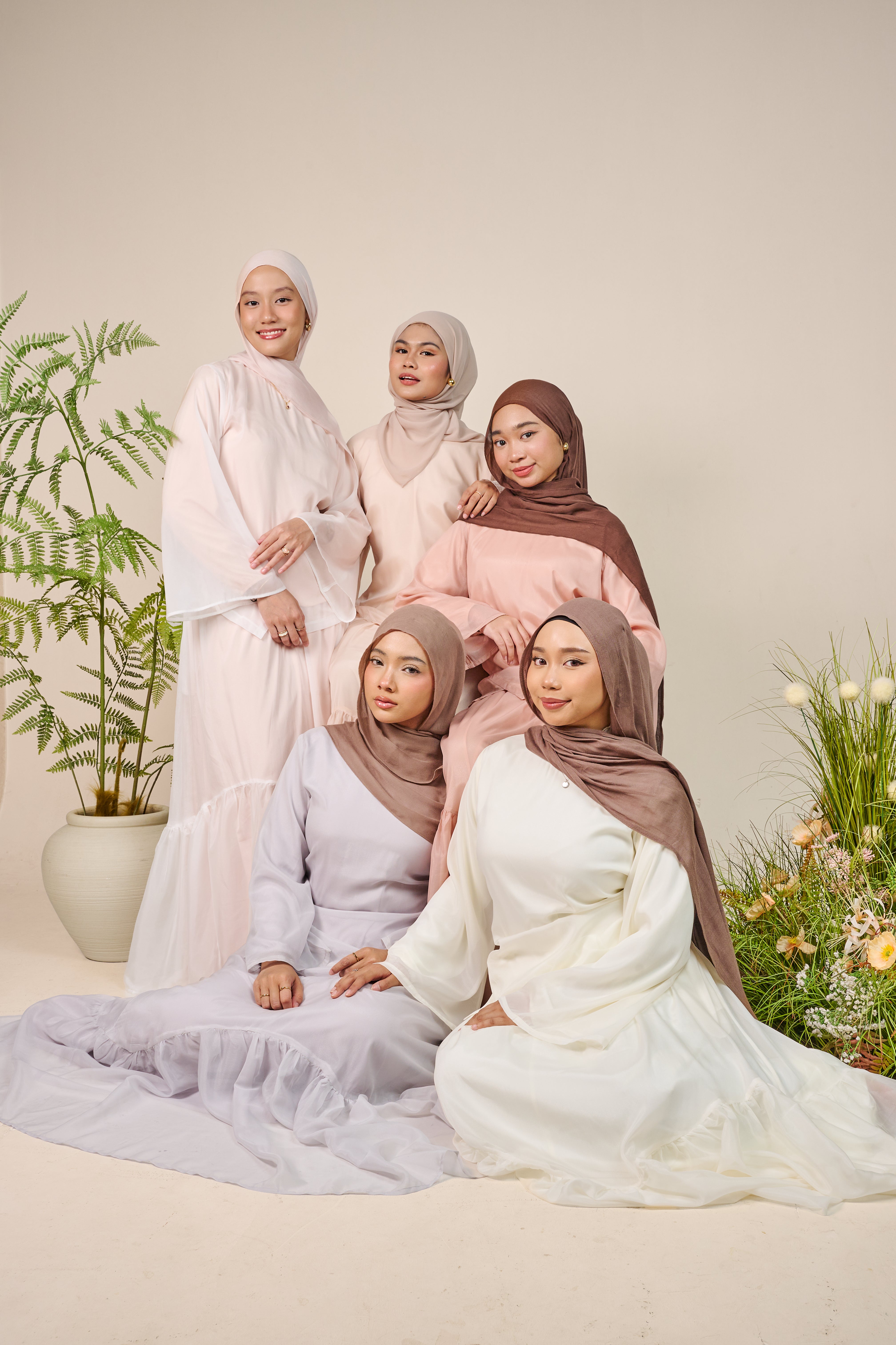 Muse Seam Corset Organza Set Corset