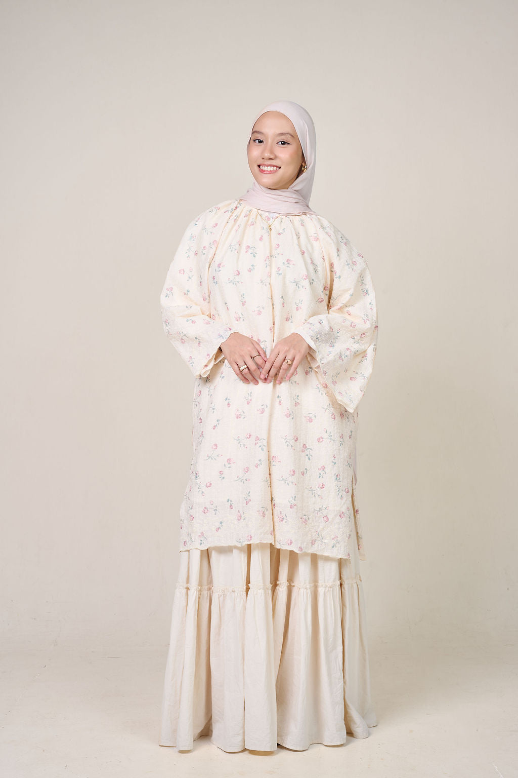 Raglan Tunic Series - Roses HV Label