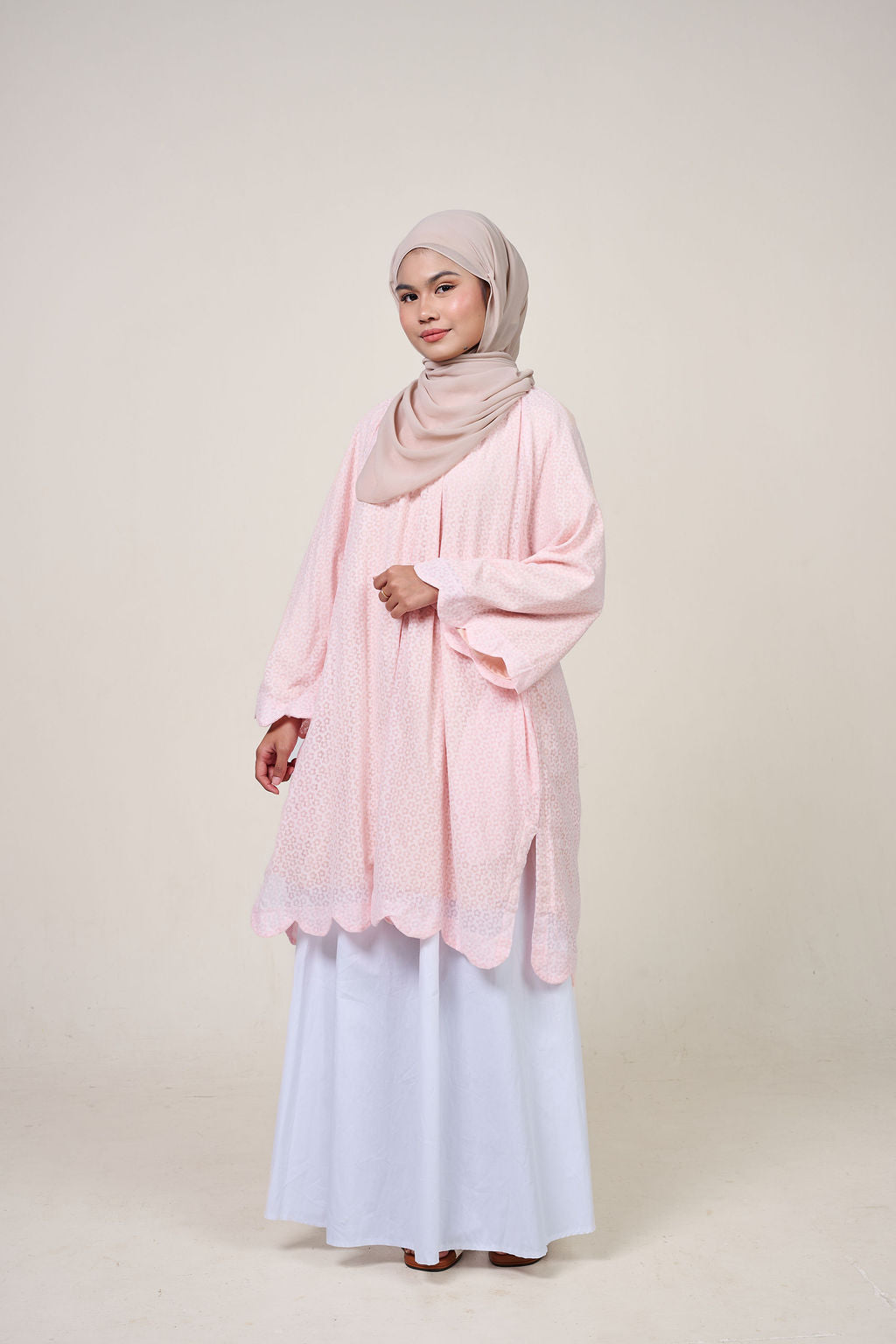 Scallop Tunic Lineup - Daisies Pockets