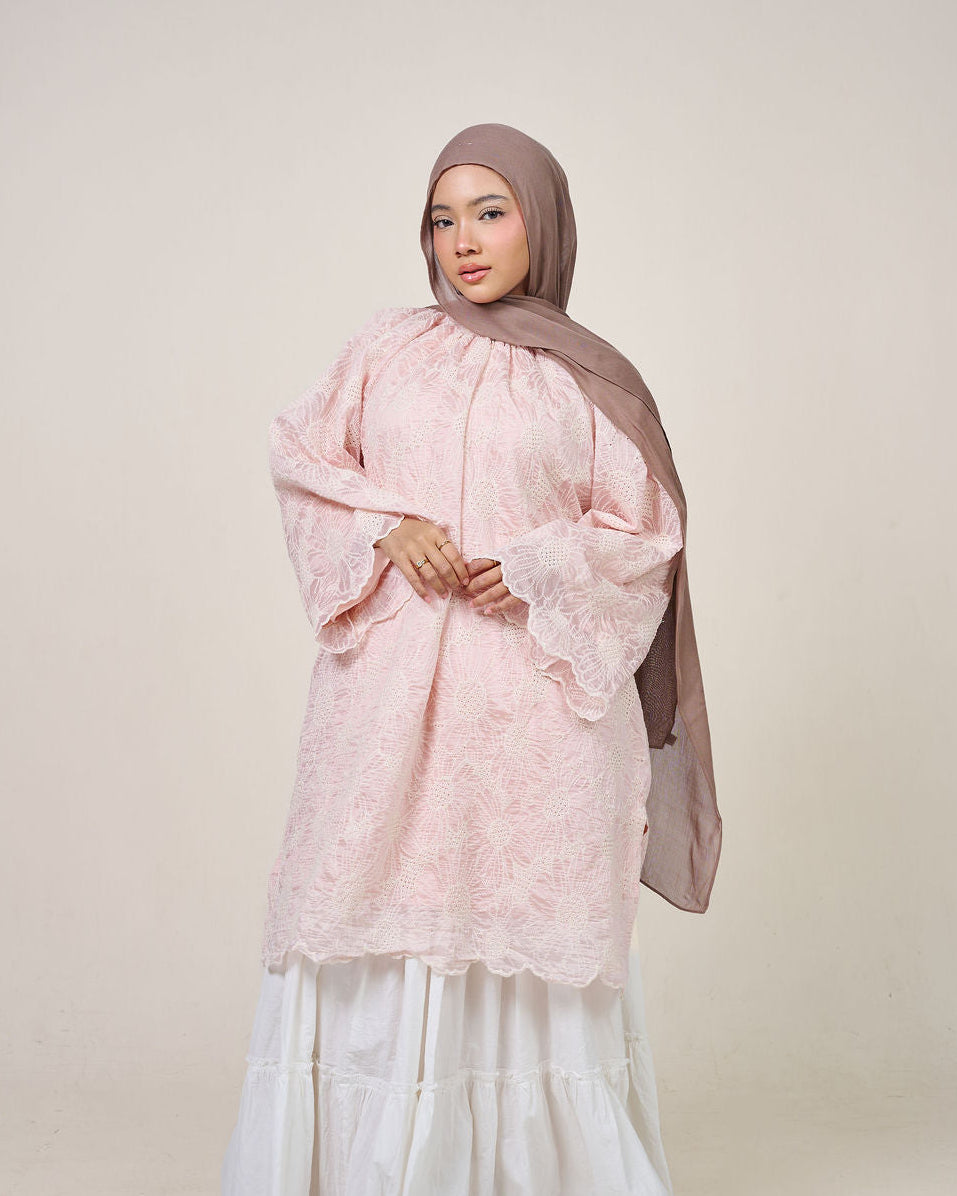 The Safa Organza Tunic Nursing Friendly