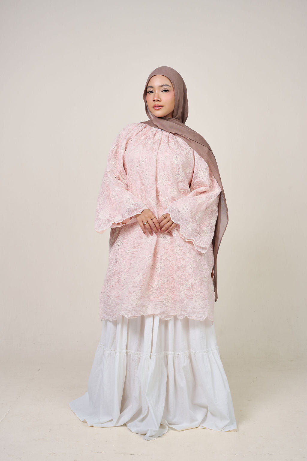 The Safa Organza Tunic Nursing Friendly