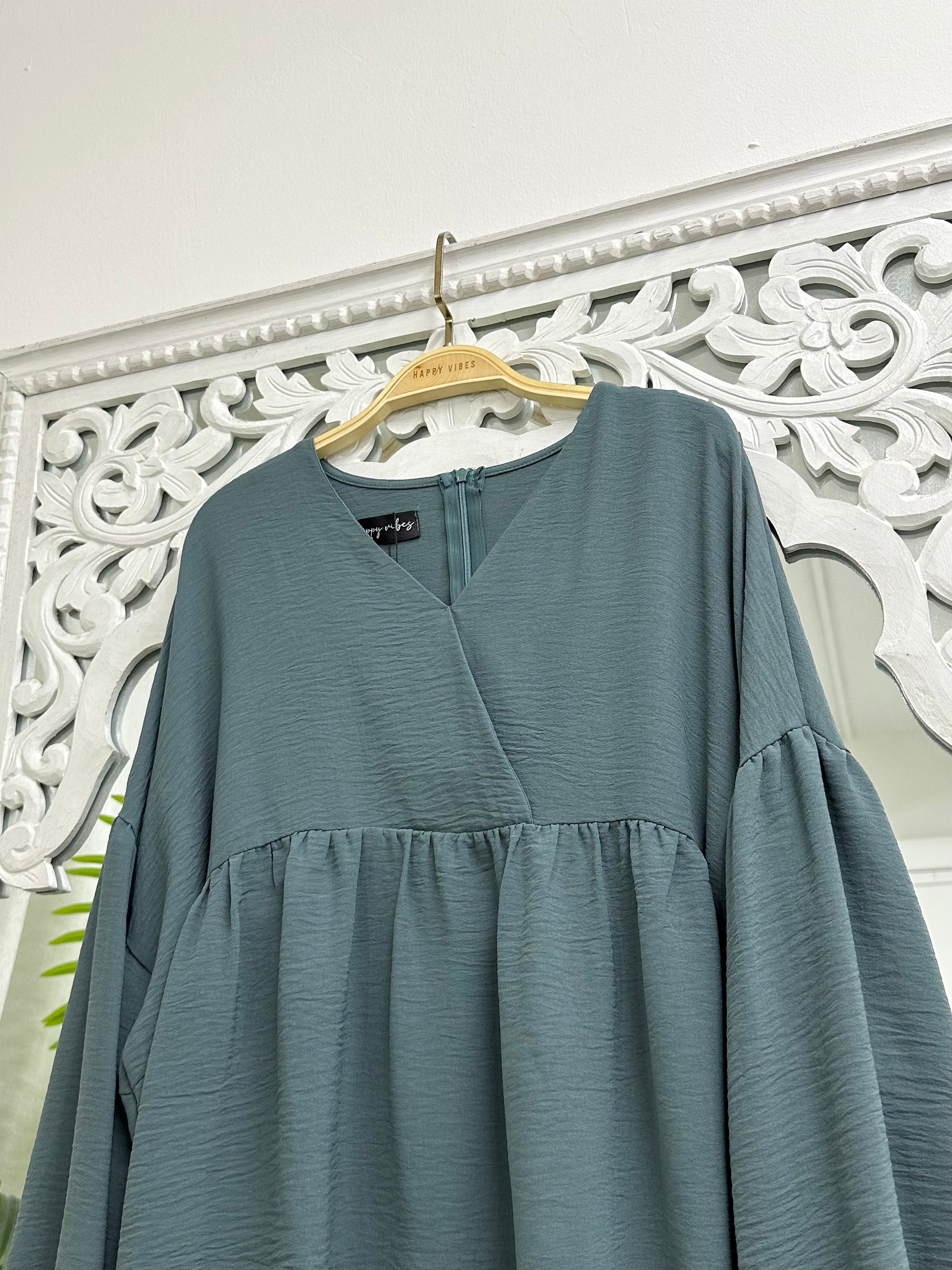 Kimora Crinkle Top Ironless