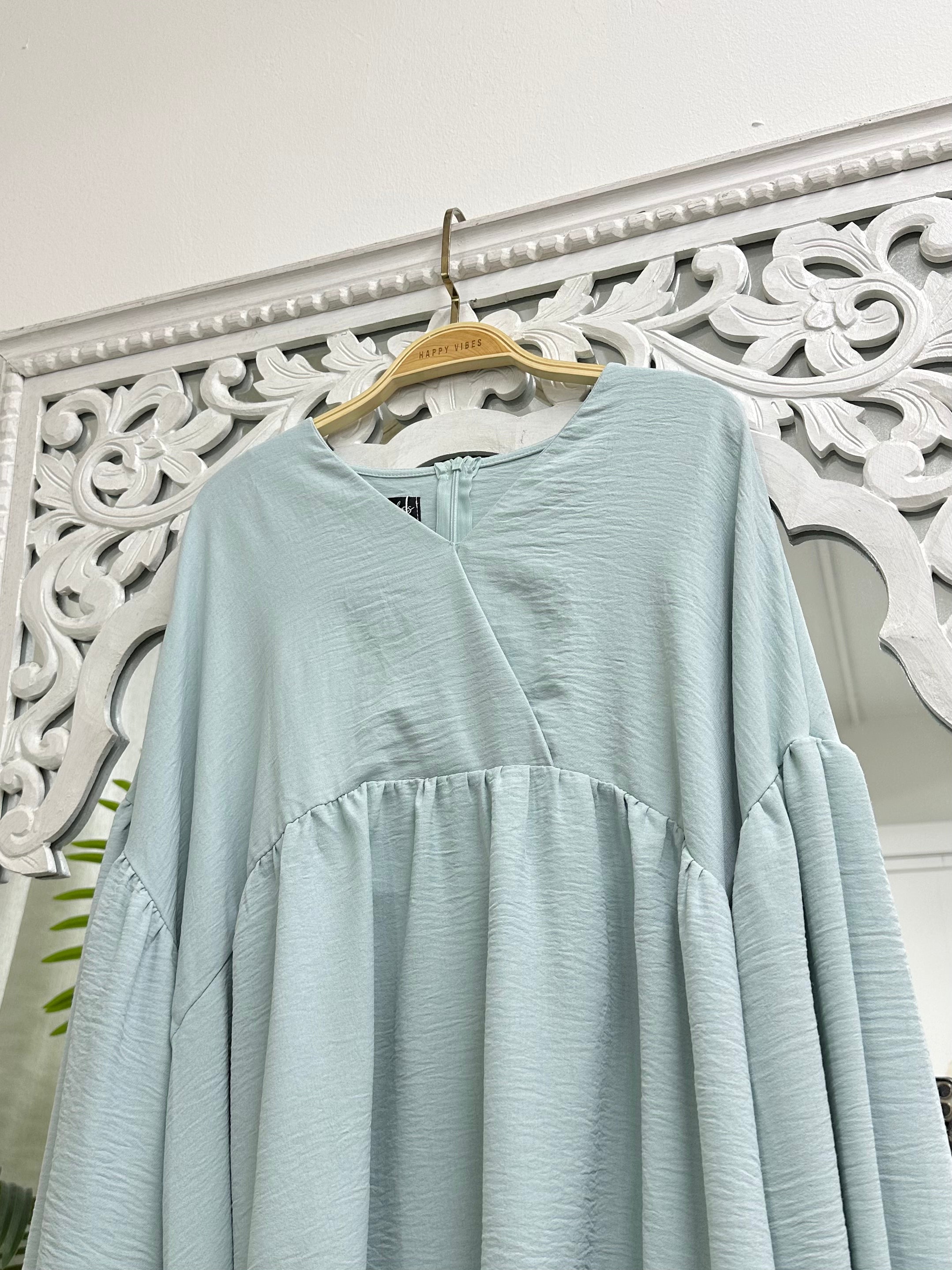 Kimora Crinkle Top Ironless