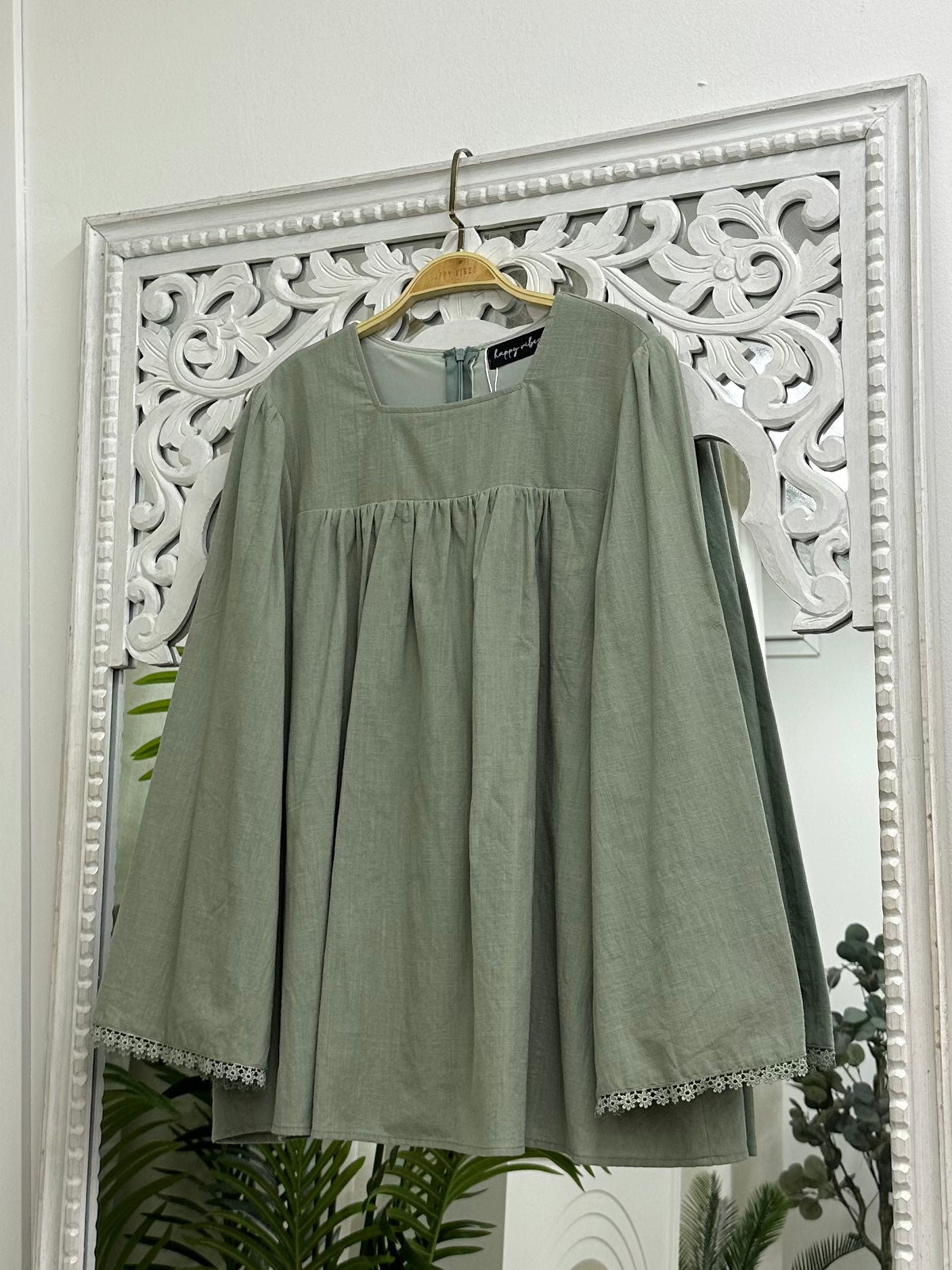 Zora Linen Lace Top 2.0