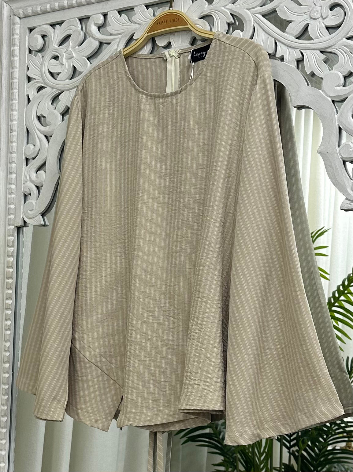 Cinch Muse Seam Top - Stripes