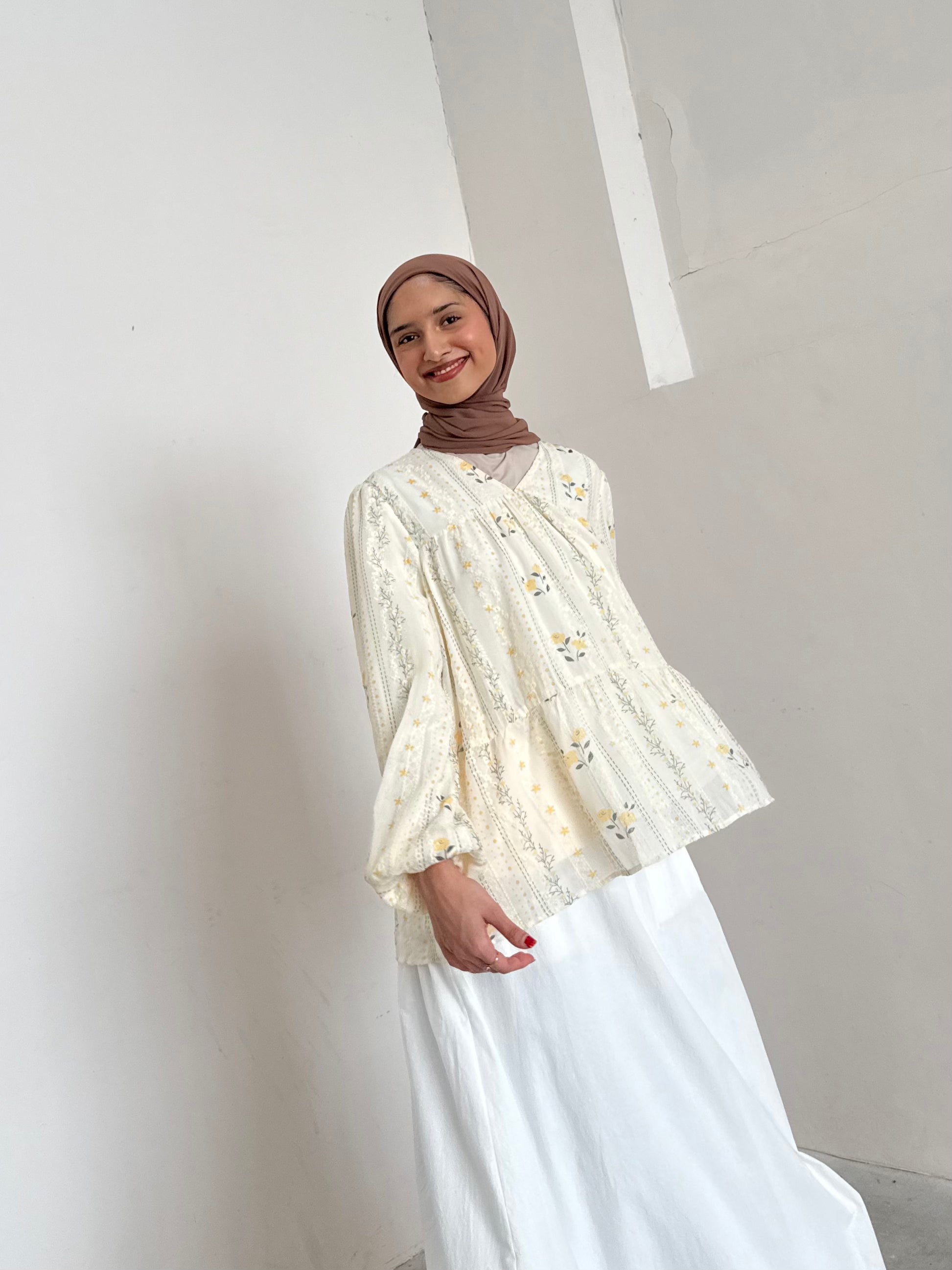 Tiers of Grace - Flora Blouse