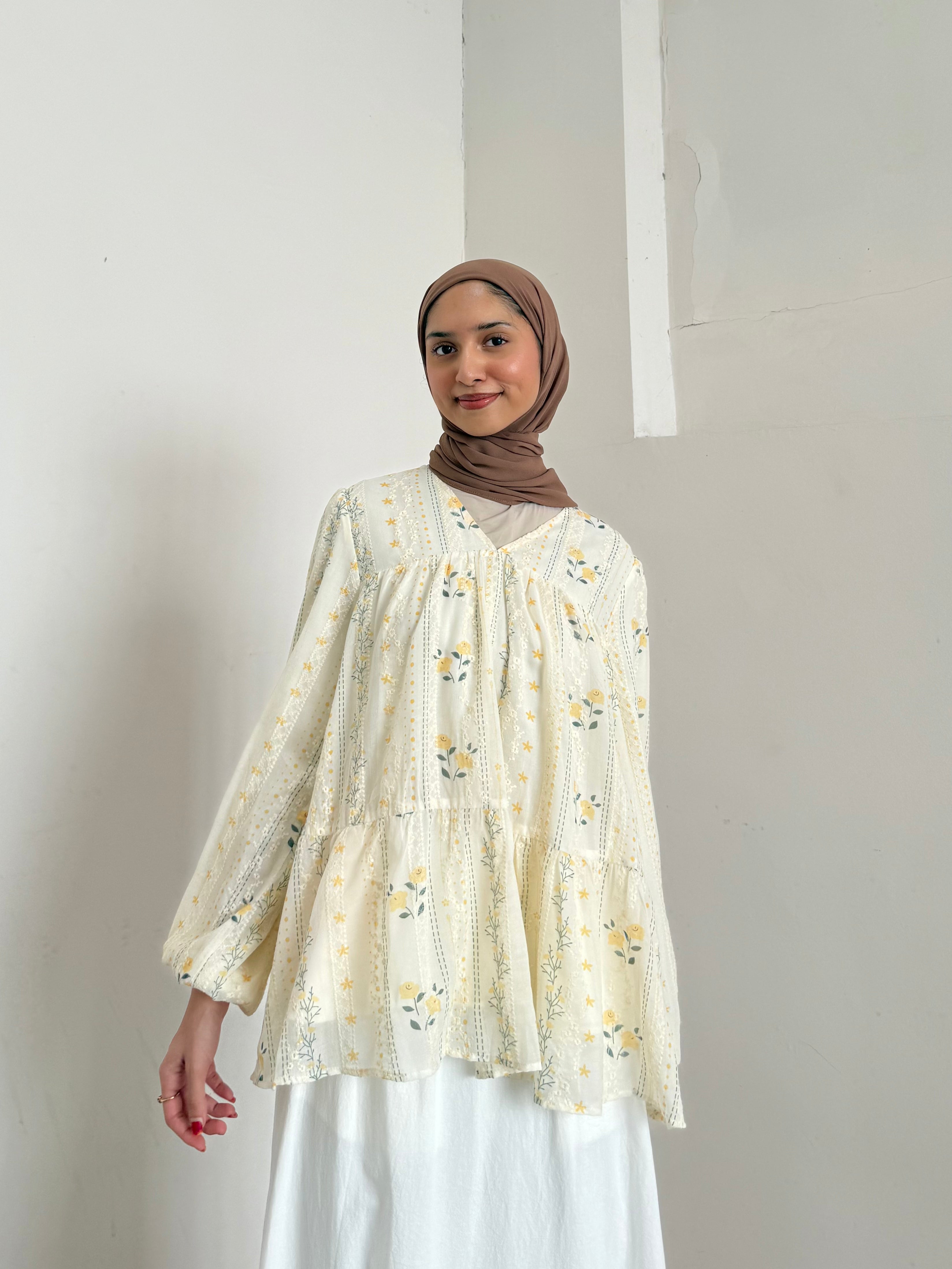 Tiers of Grace - Flora Blouse